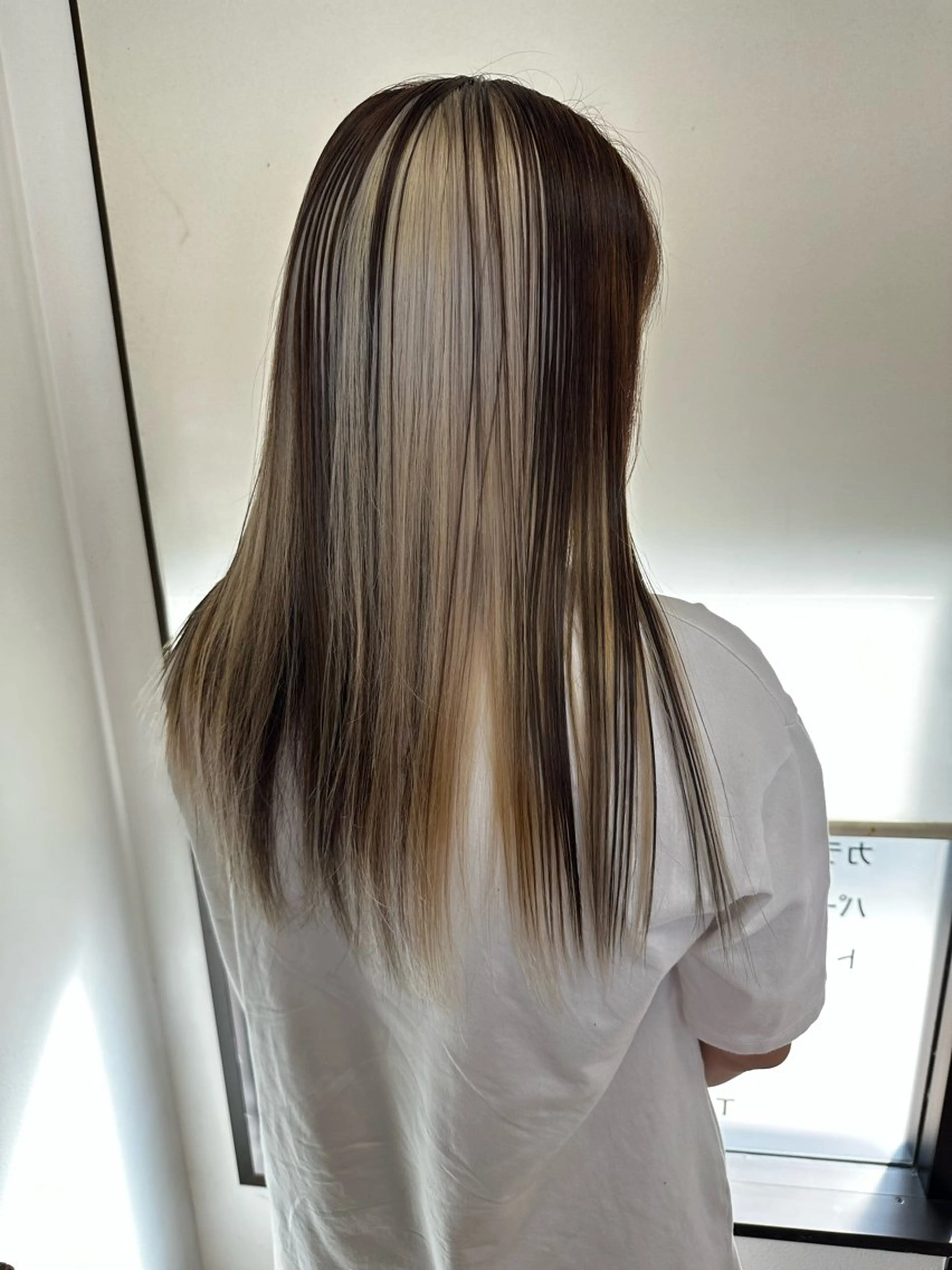 ロング カラー カット ヘアカラー トリートメント peg.hair所属・ブリーチカラー🫧 森　凪沙のヘアスタイル