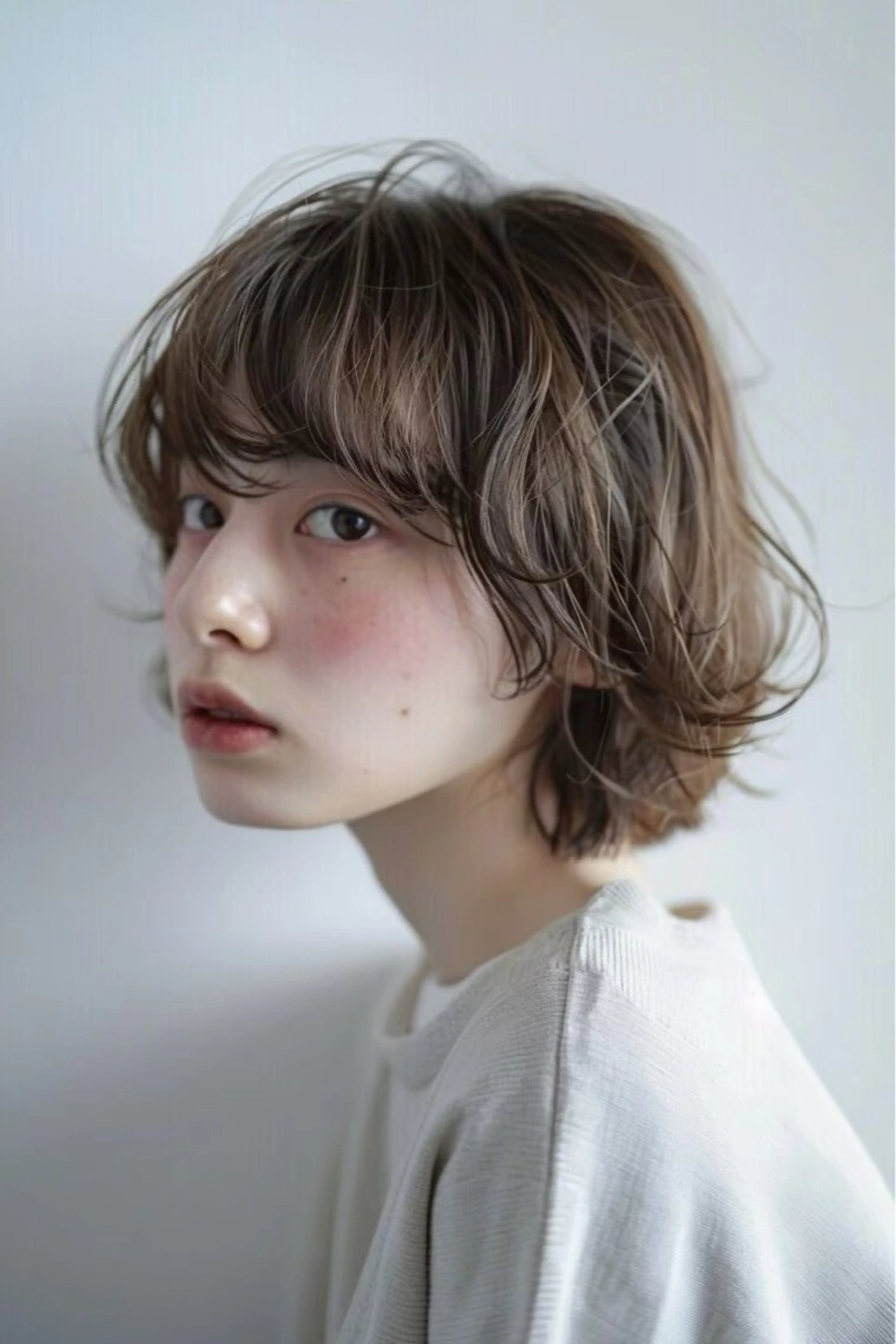 ショート カラー パーマ カット ヘアカラー パーマ トリートメント ❄︎YUNA❄︎ 《お手軽イメチェン》のヘアスタイル