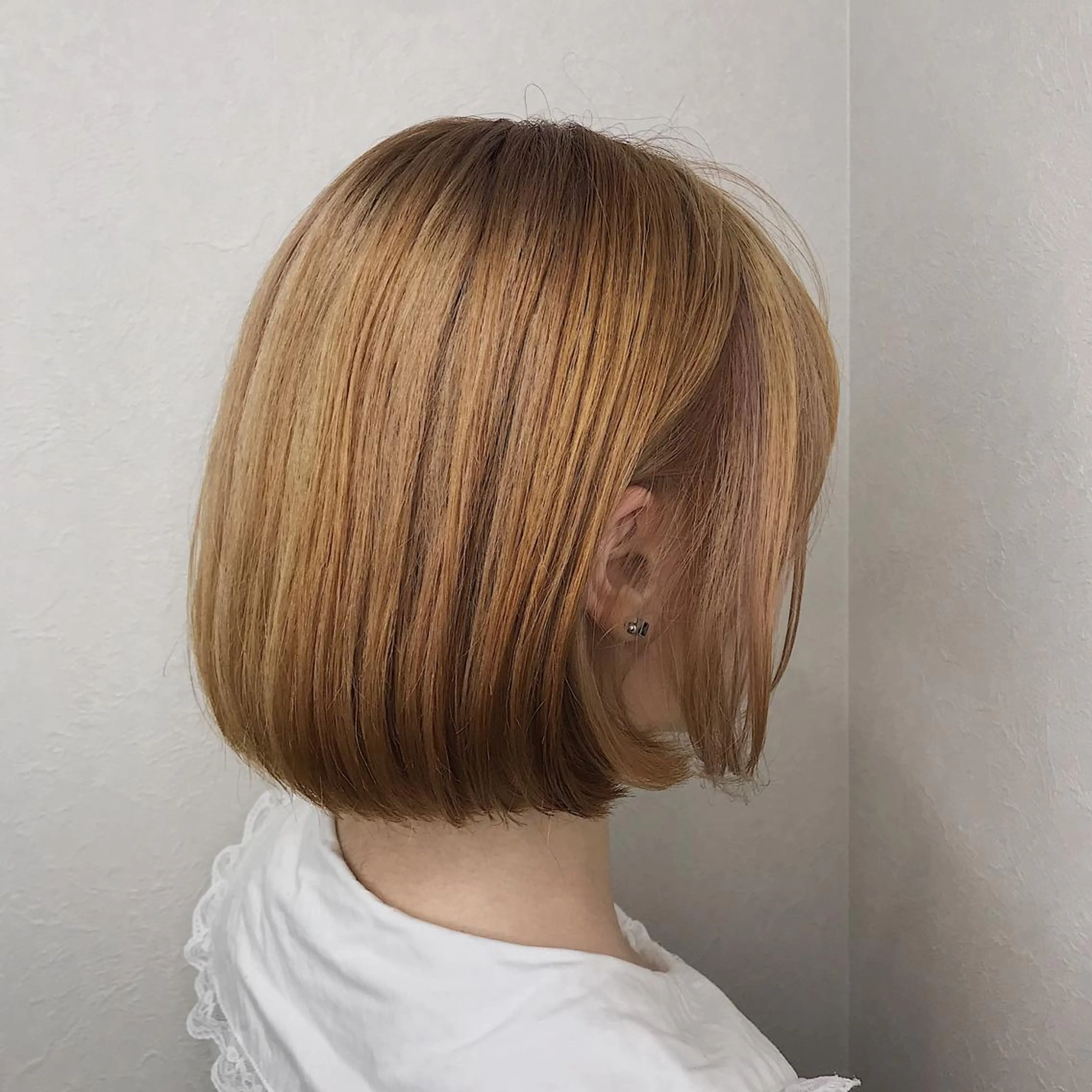 ショート カラー ボブ ヘアカラー 柴田 祐輔のヘアスタイル