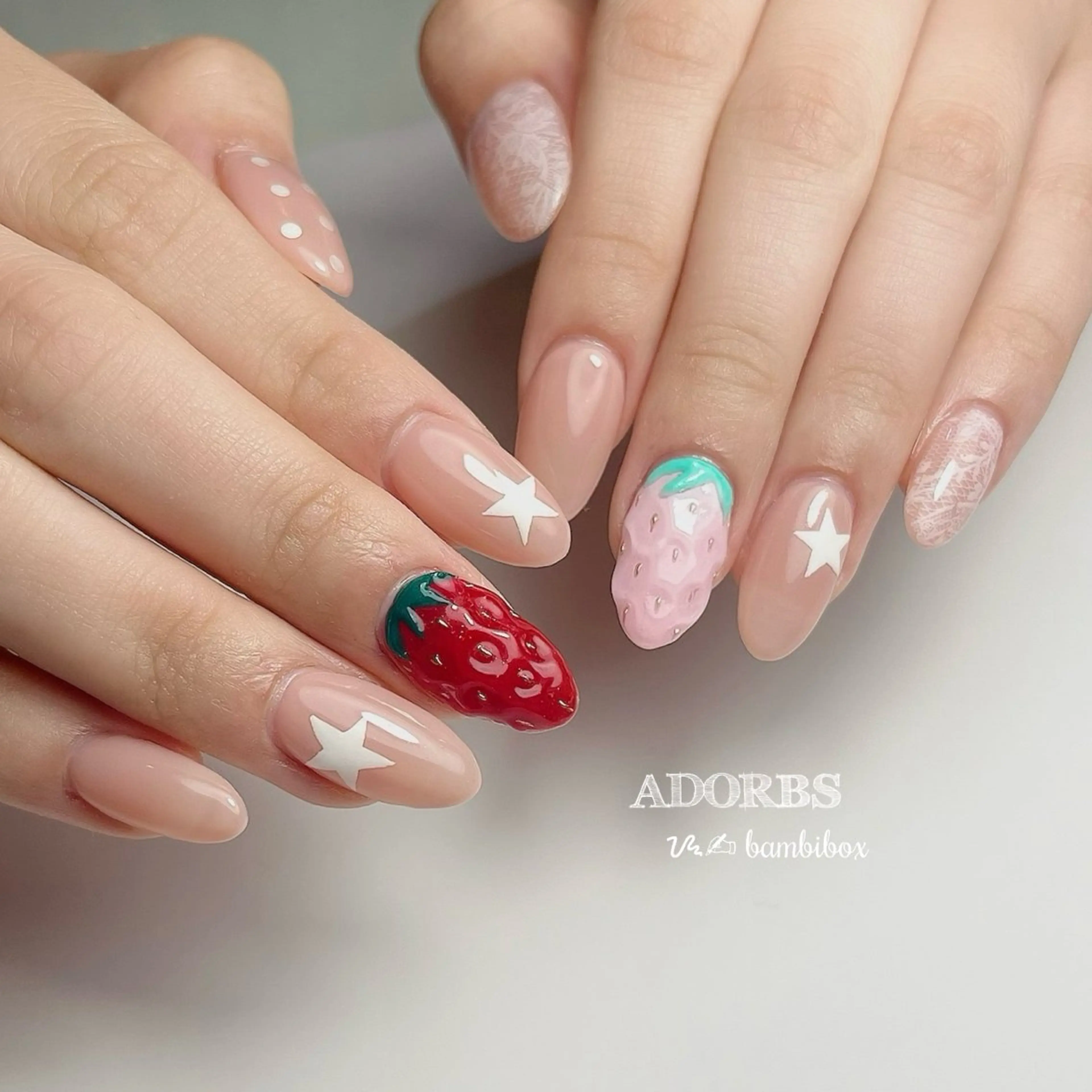 ネイル ハンドネイル ADORBS ✩上福岡のネイルデザイン