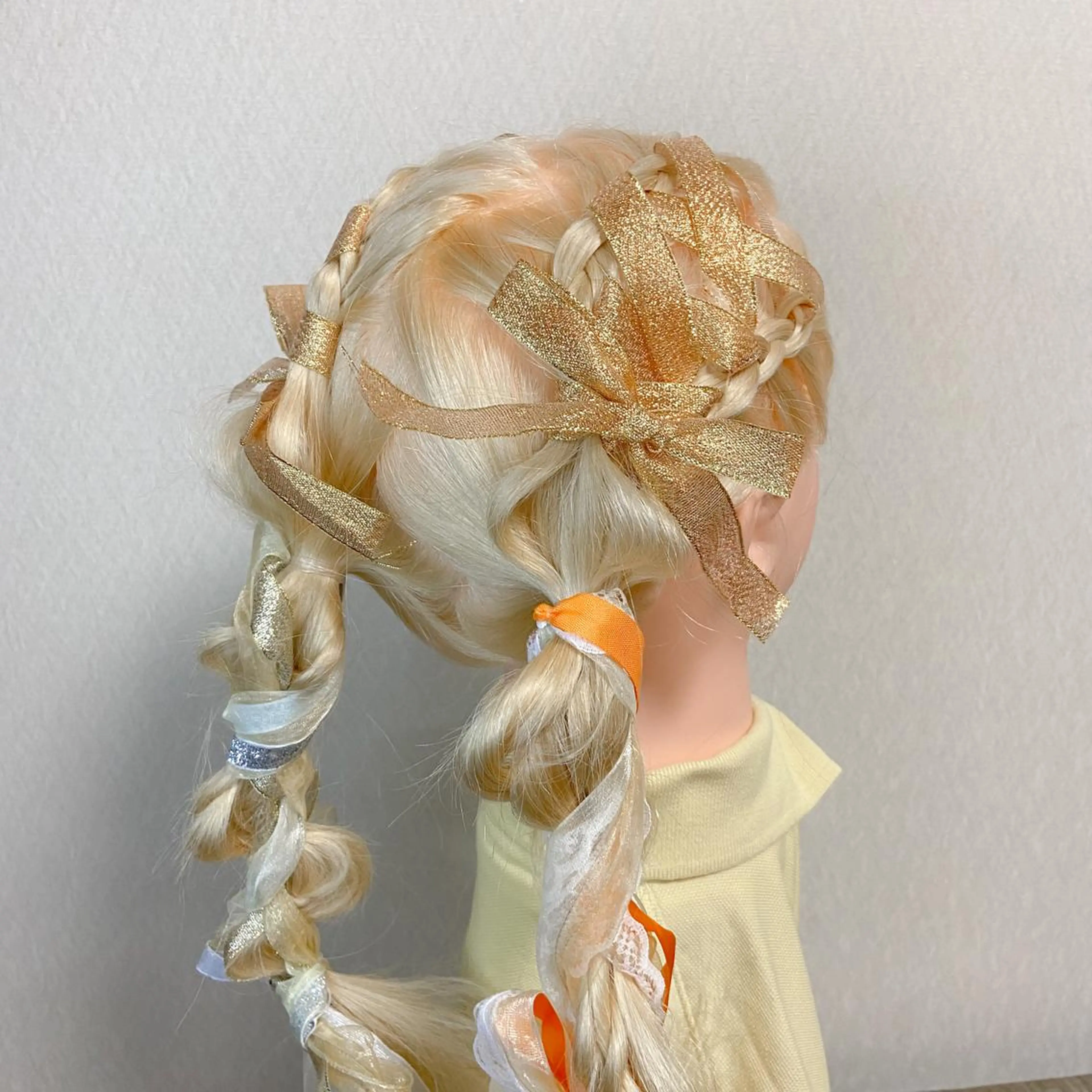 ロング ヘアアレンジ トリートメント 艶暖色カラー🍒 縮毛矯正ほののヘアスタイル