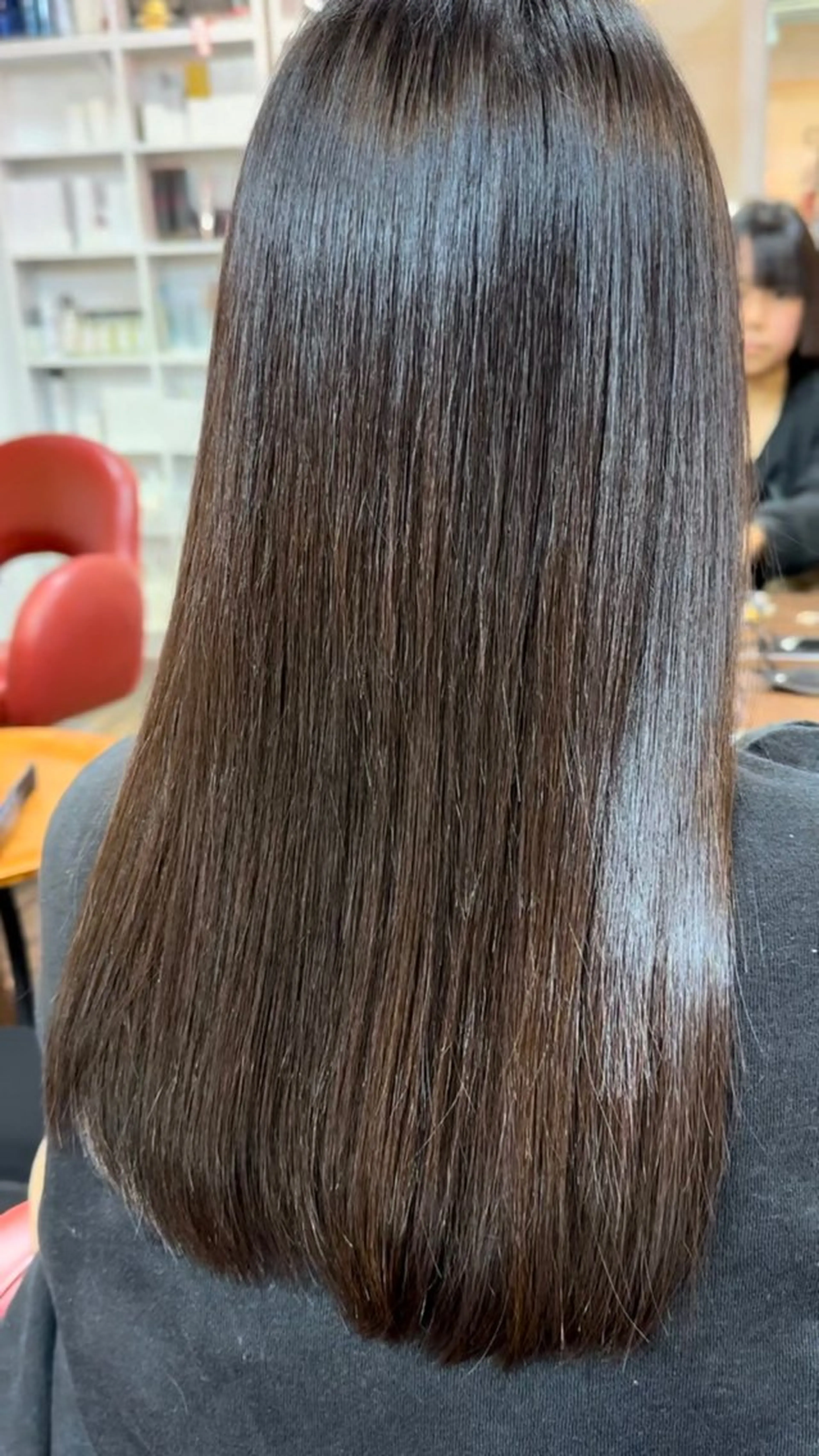 ロング 縮毛矯正 トリートメント 全国カットコンテスト 受賞🏅satoのヘアスタイル