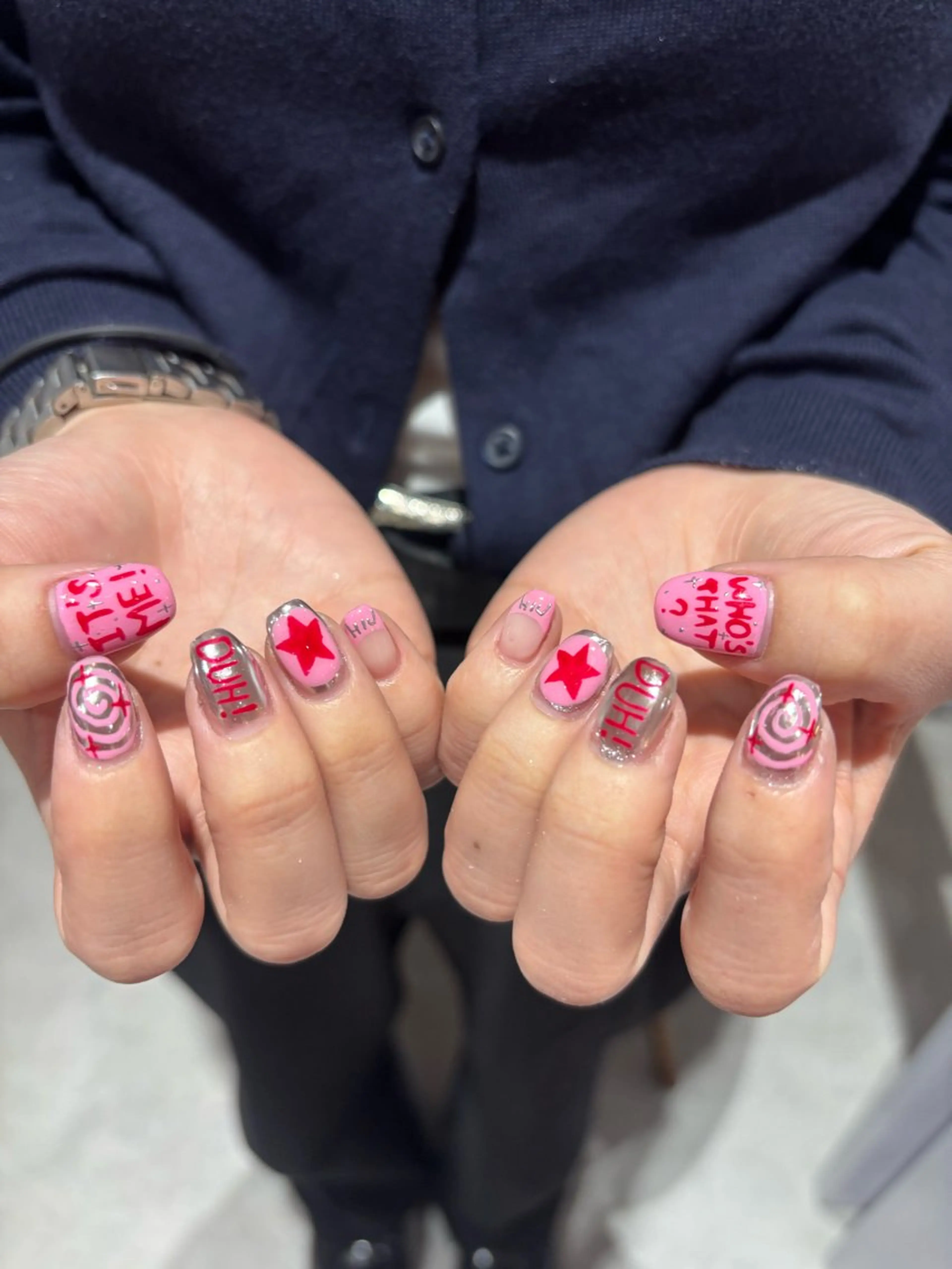 ネイル ハンドネイル ハンドケア cocoro💗 ﾏﾂｴｸ/ﾈｲﾙのネイルデザイン