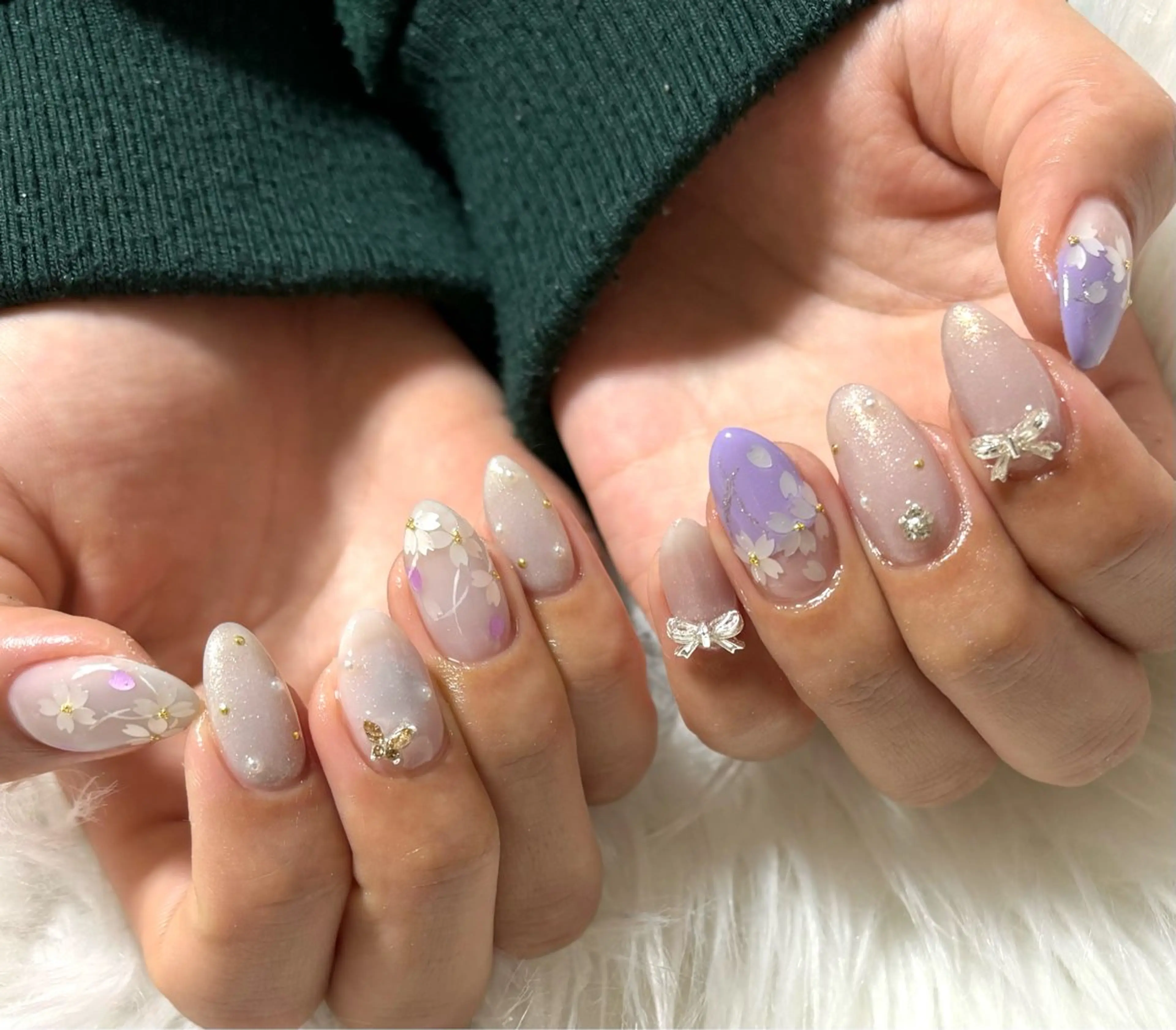 ネイル ハンドネイル nail salon HIRUKANAのネイルデザイン