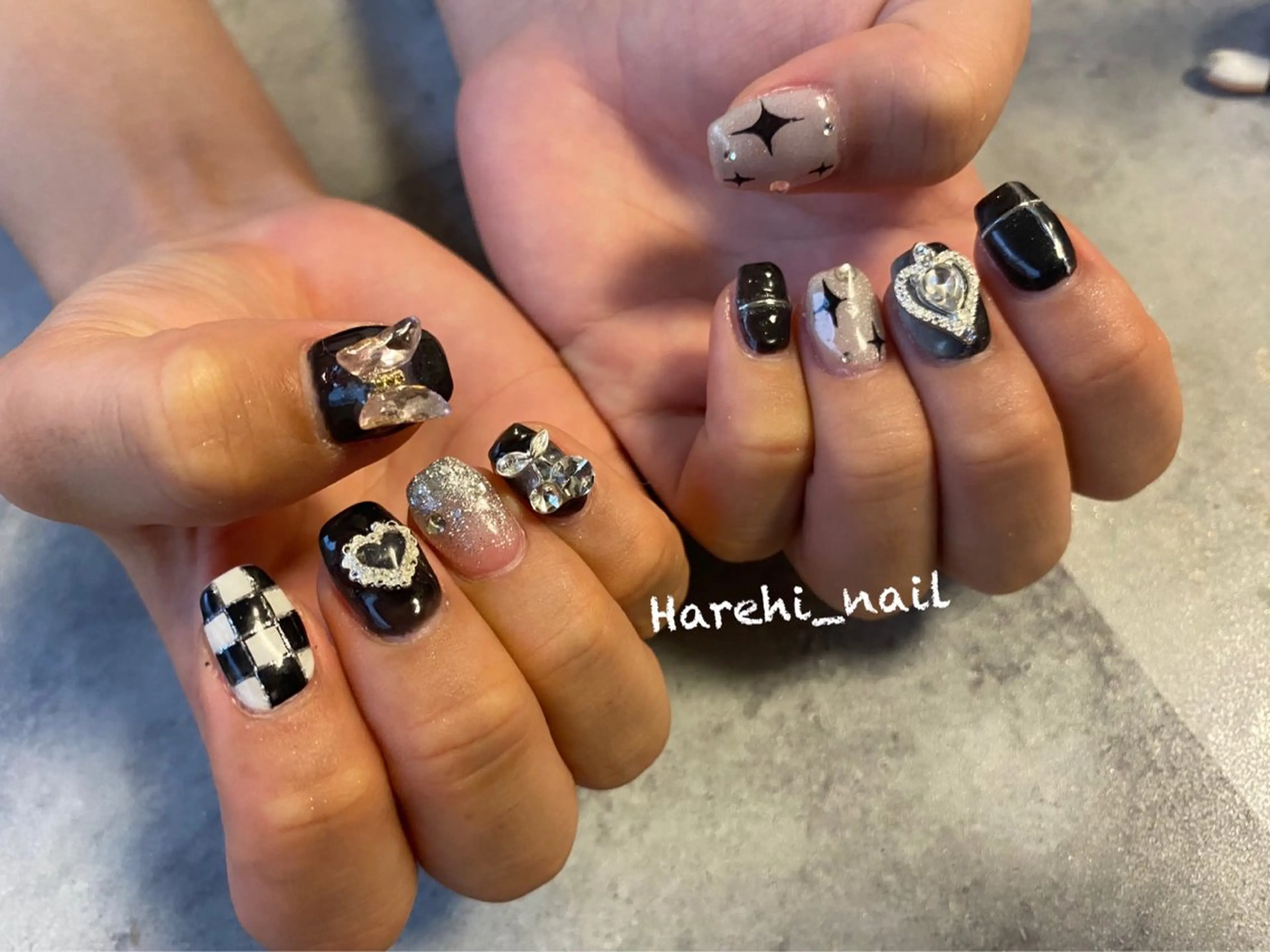ネイル ハンドネイル Harehi_ nailのネイルデザイン