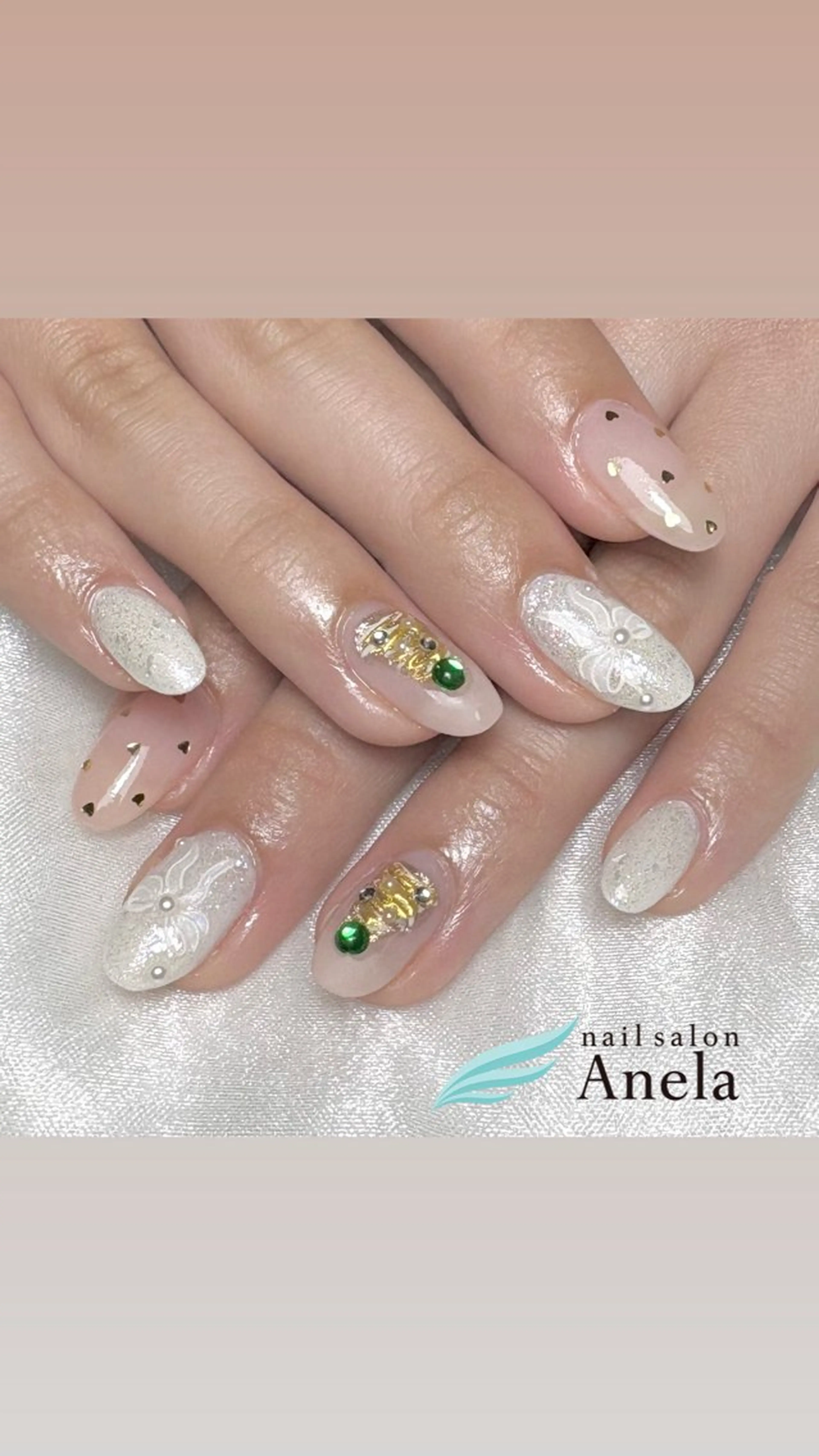 ネイル ハンドネイル nail salon Anela🪽🫧のネイルデザイン