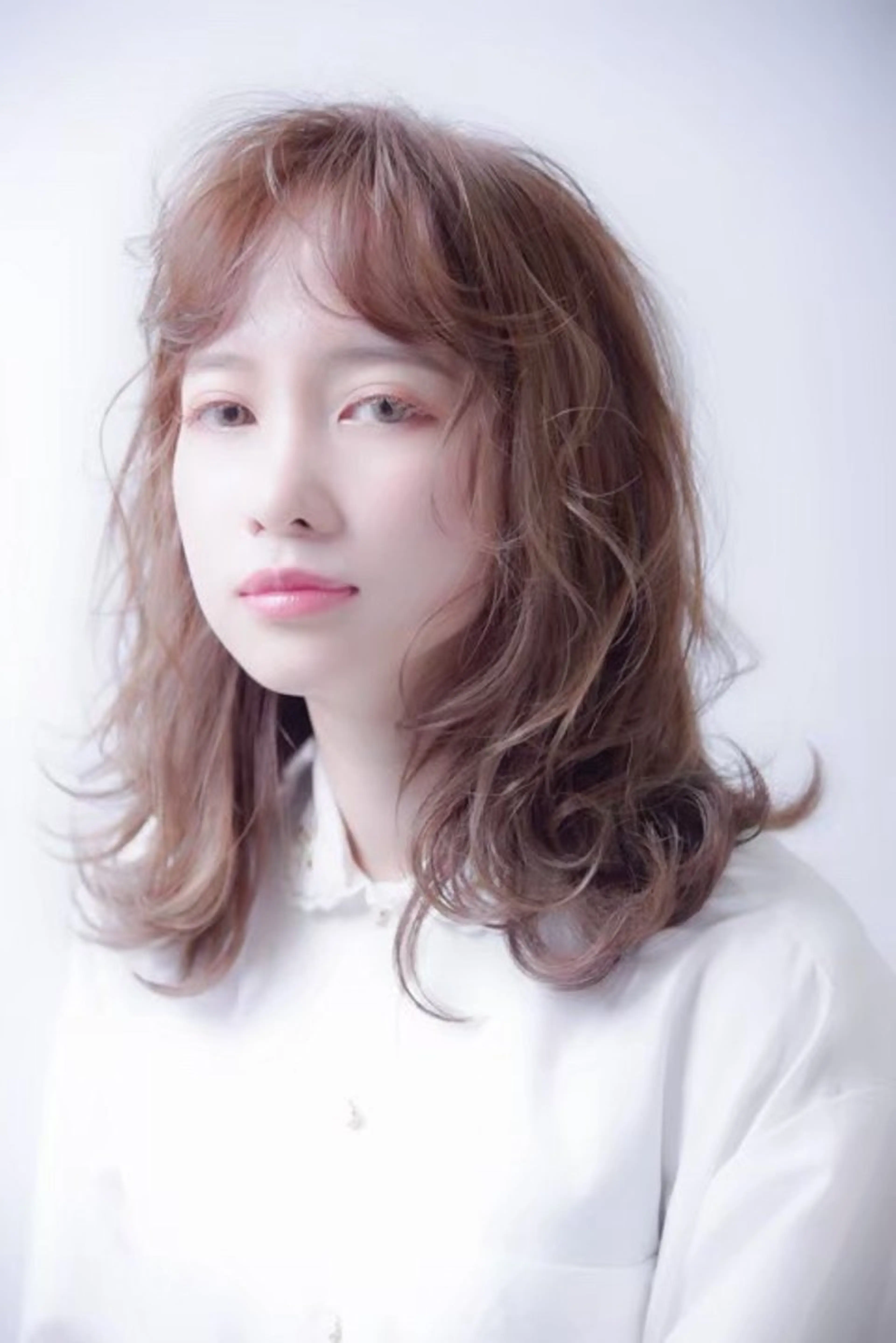 ミディアム カラー 藤田 義剛のヘアスタイル