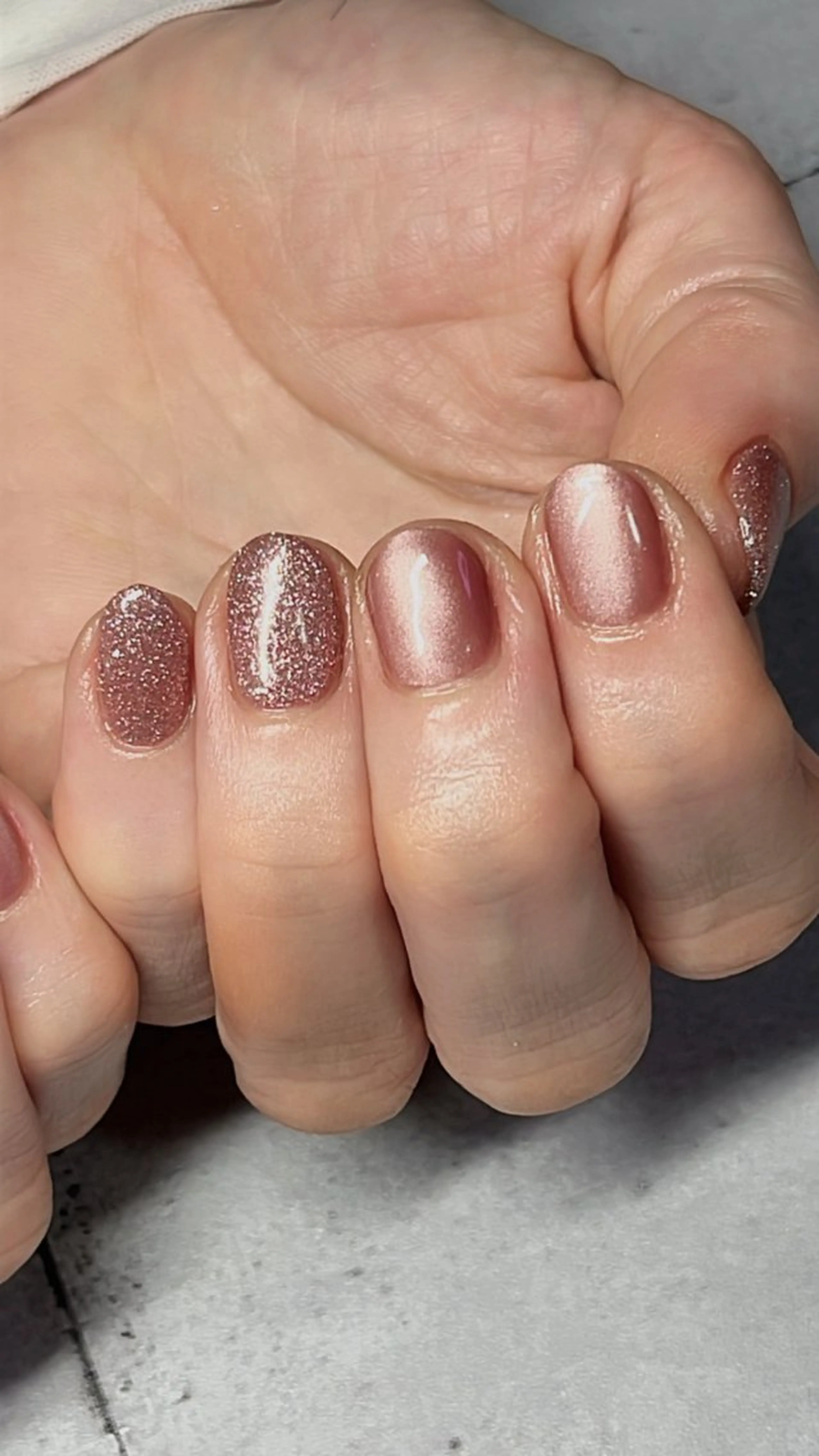 ネイル フラッシュネイル マグネットネイル ハンドネイル まり りぃ〜んのネイルデザイン