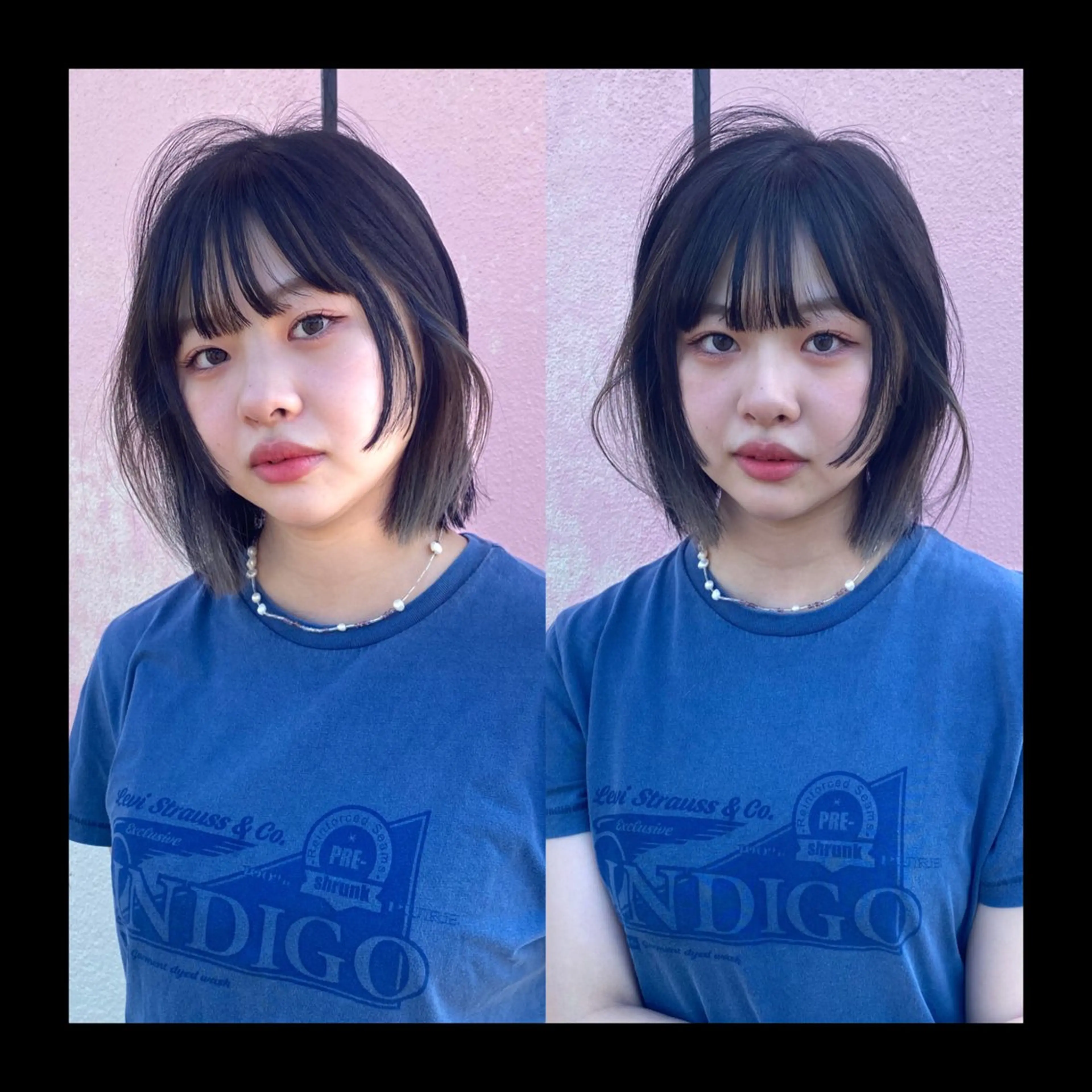 ショート カラー 姫カット カット ヘアカラー トリートメント mai / linoah˚✧のヘアスタイル