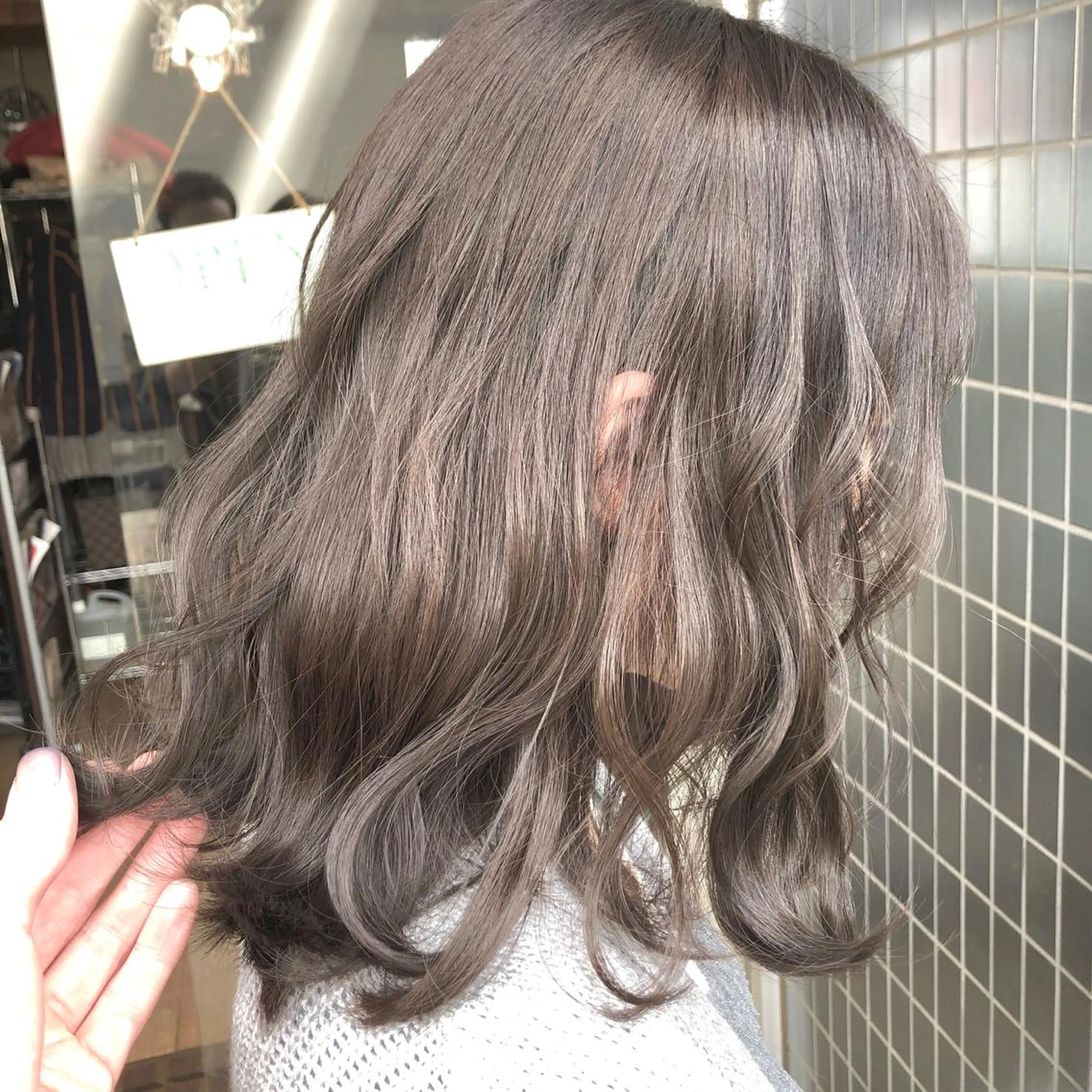 【何回でも使えます😍】オーガニックカラー🌈+サラツヤ2stepトリートメント✨（N.カラーに変更+500円）の写真