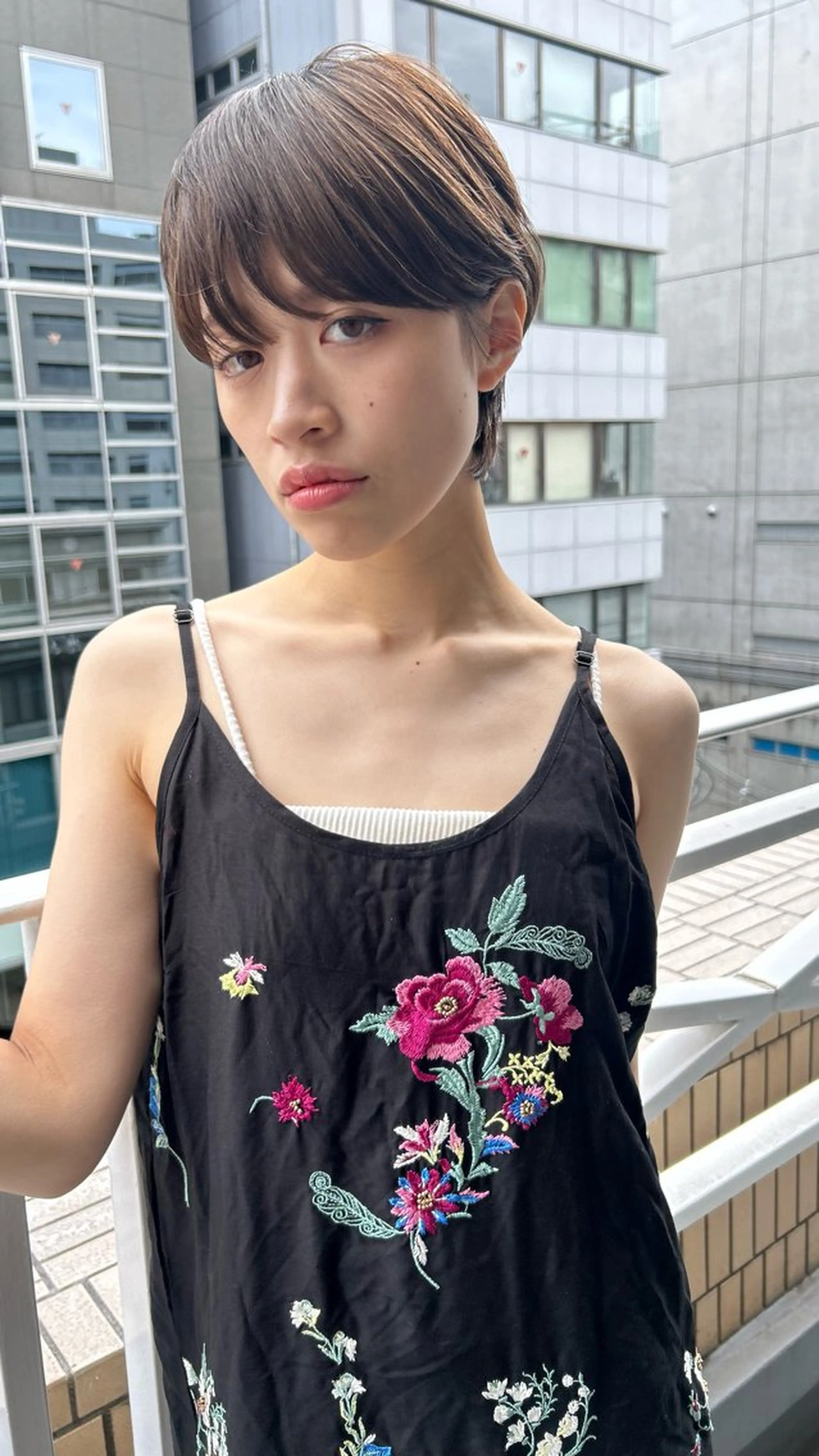 ショート カラー ショート/ボブ/ 心斎橋/宮脇美奈のヘアスタイル