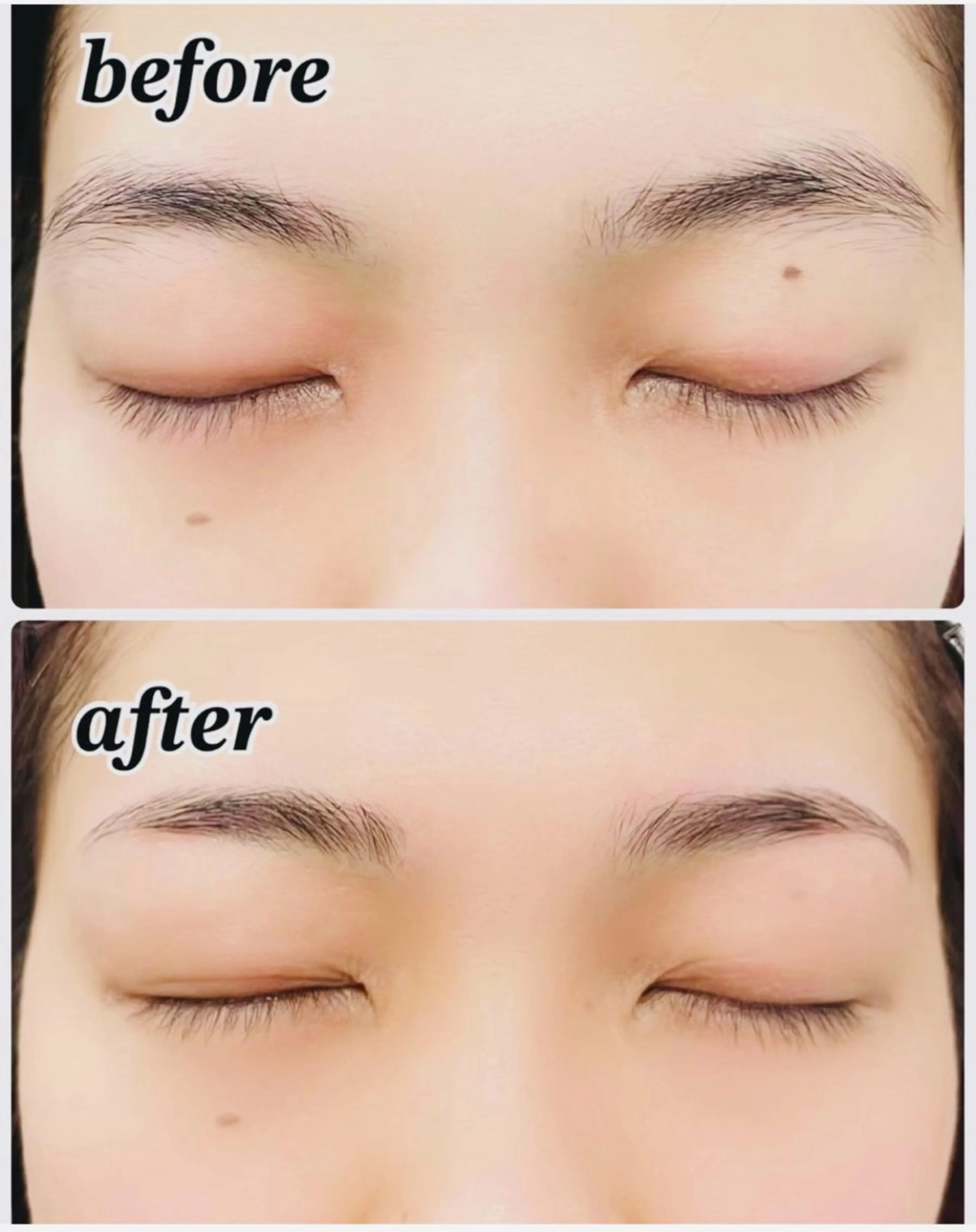 アイブロウ 眉毛ワックス脱毛 マツパ ma cherie所属・AY アイリスト歴18年のマツエク・マツパデザイン