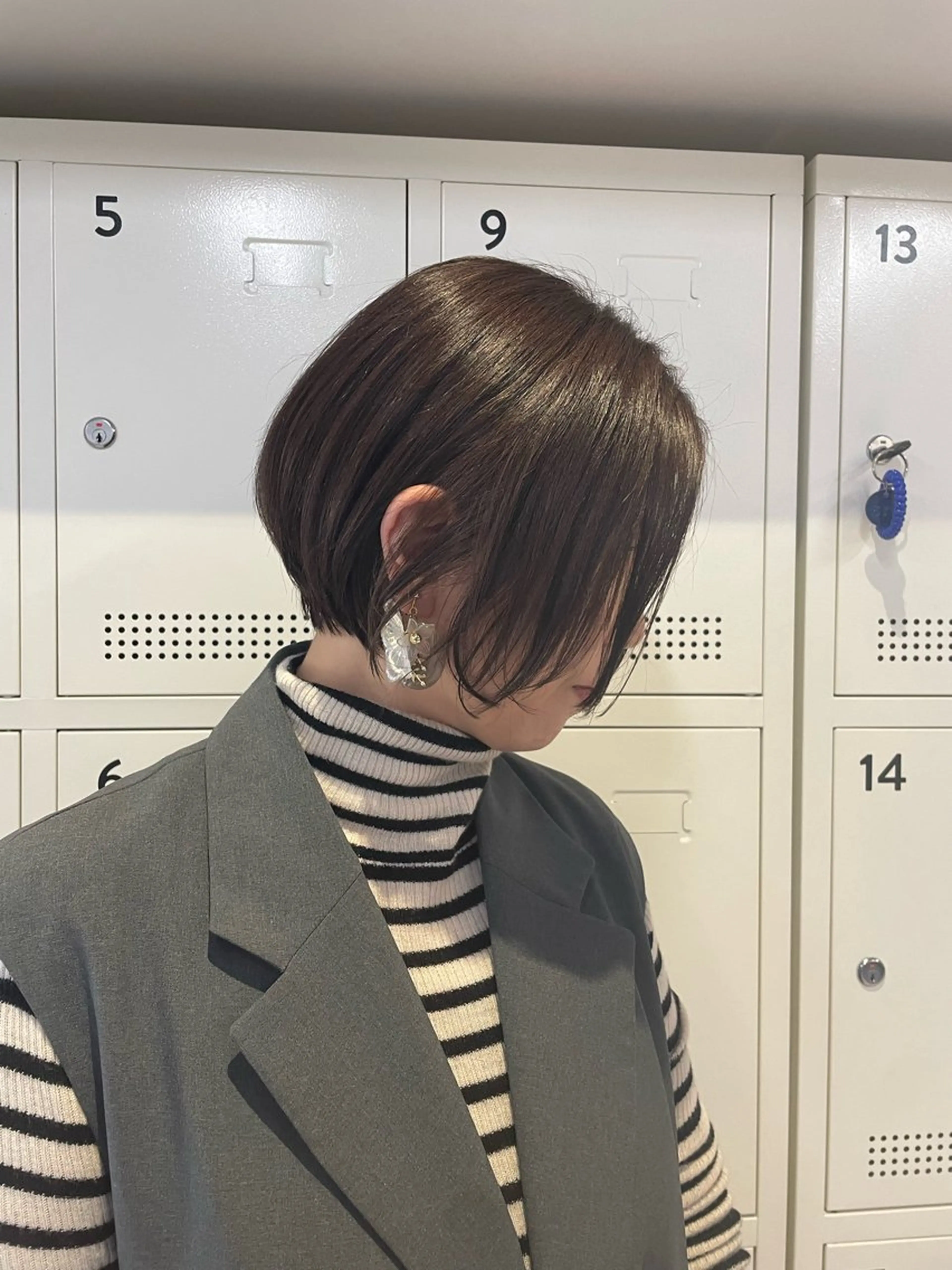 ショート カラー ヘアカラー トリートメント 🫧髪質整形師 イケモトタクマ🎩のヘアスタイル