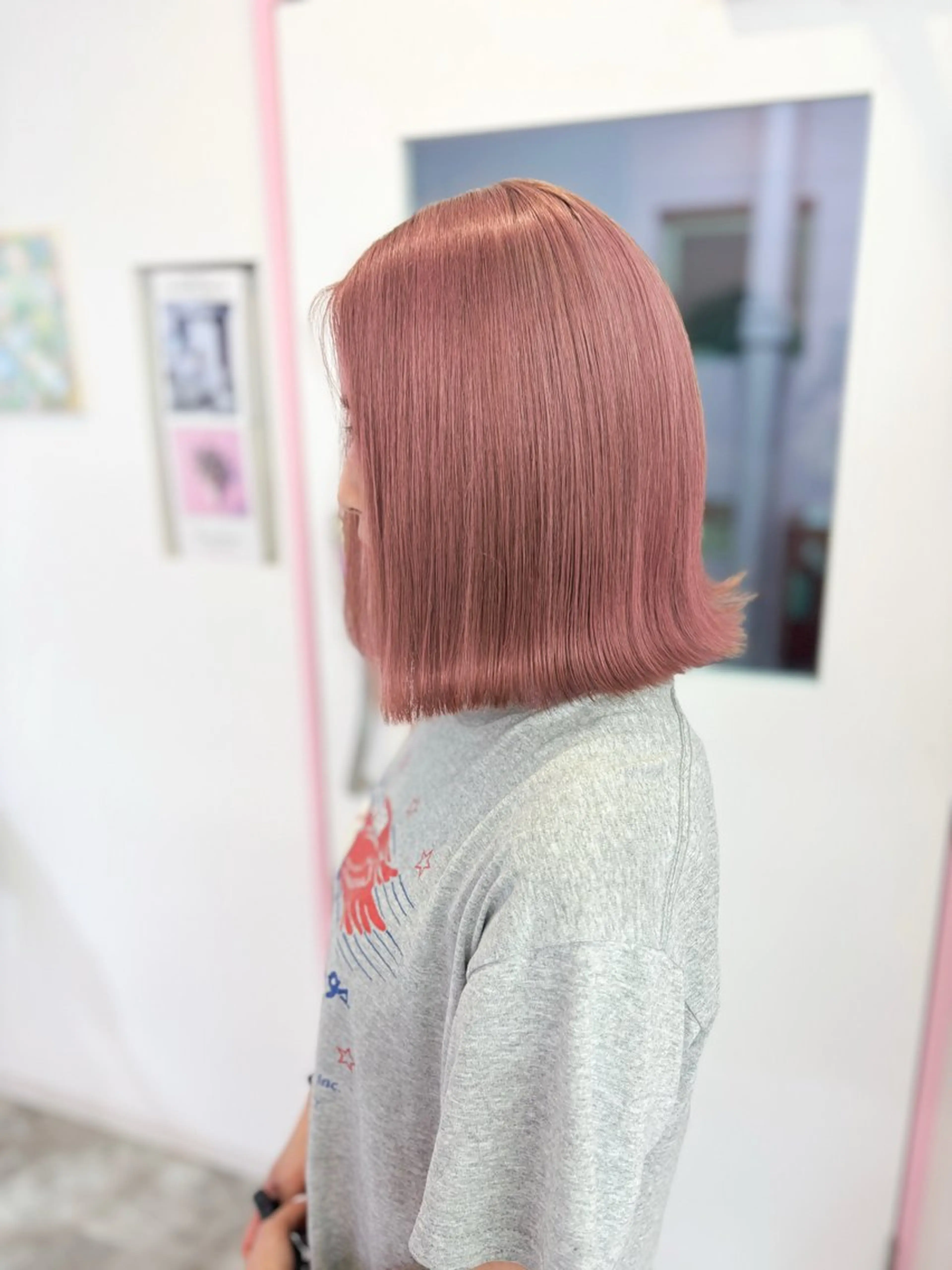 カラー ヘアアレンジ ハイトーンカラー ヘアカラー トリートメント 艶髪ハイトーン/ ブロンド/Nagiのヘアスタイル