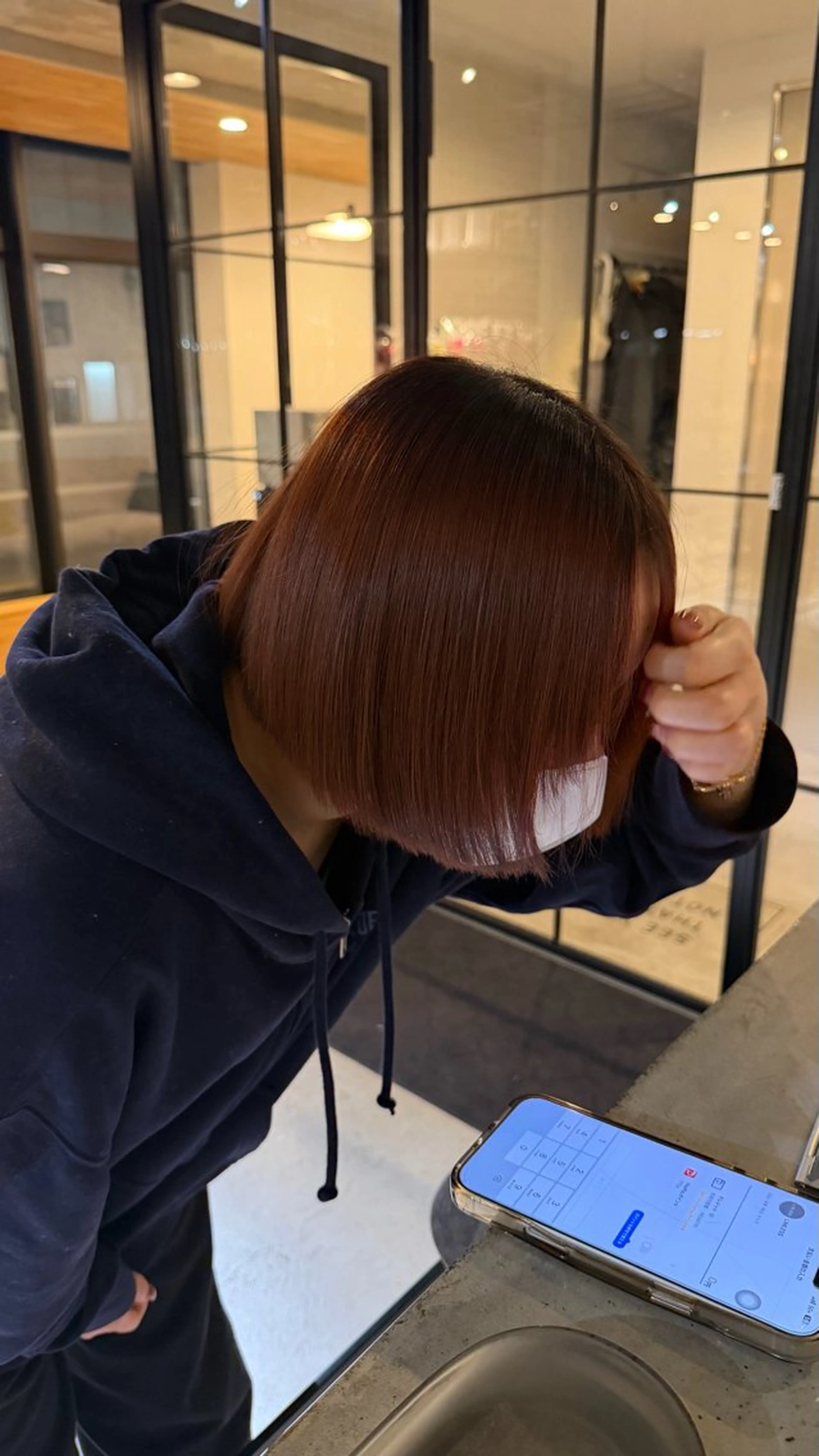 【ご新規様限定】前髪/顔周りカット+艶カラー+オージュアクイックトリートメント🎀の写真