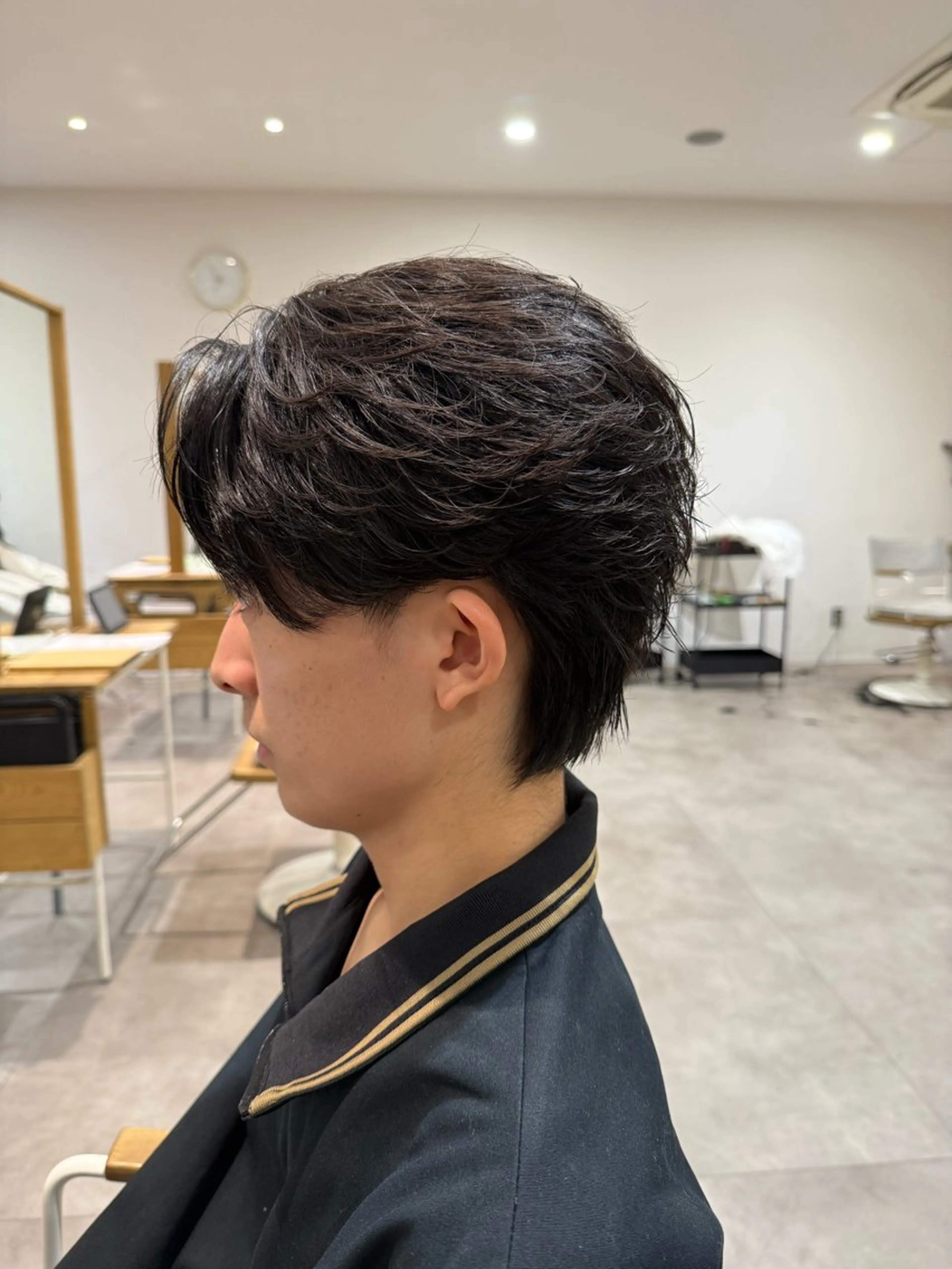 ショート カット パーマ 樋口 令惟のヘアスタイル