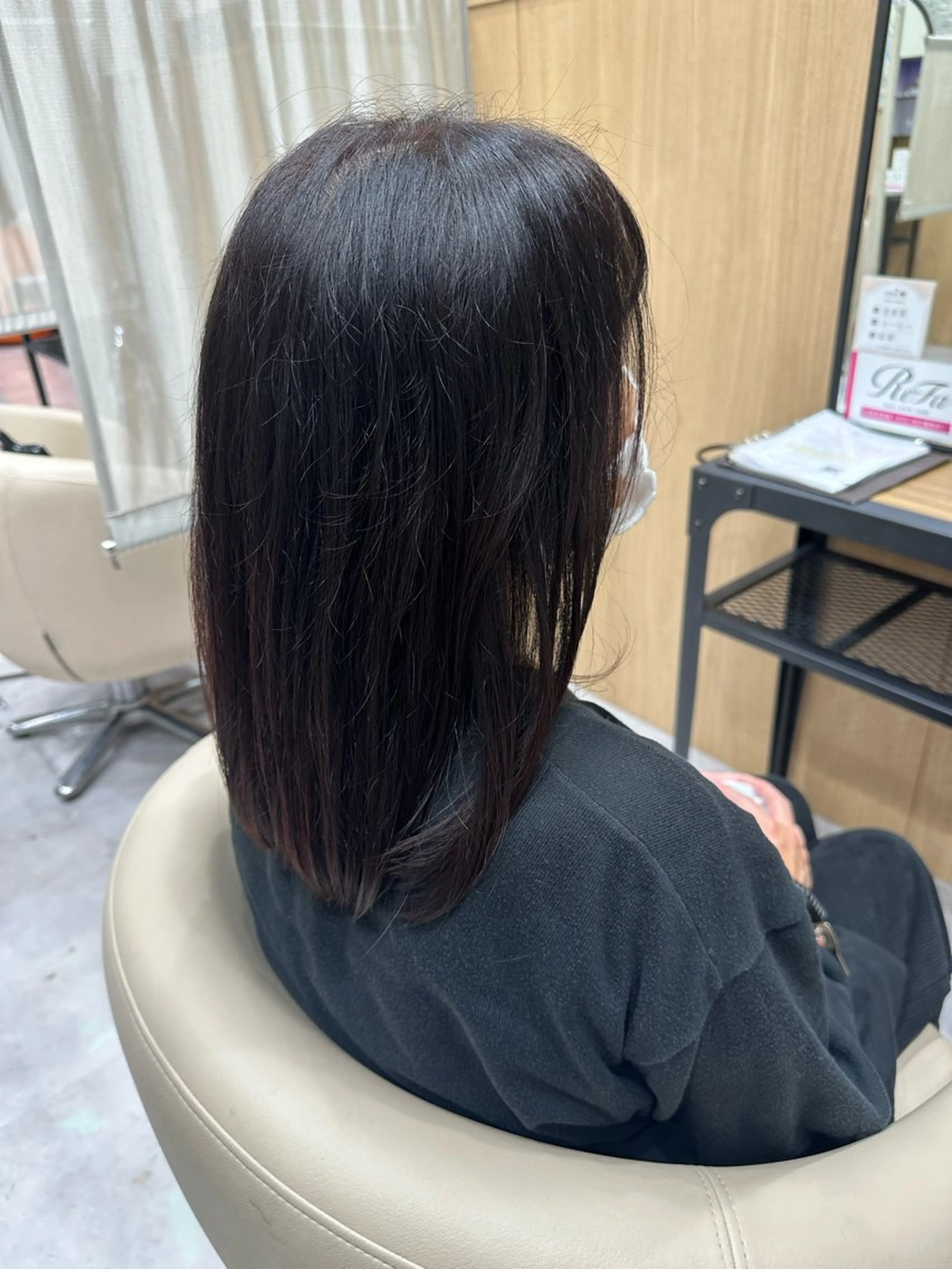 セミロング UNIX Salon&Spaららぽーと豊洲店所属・大滝 理子のヘアスタイル