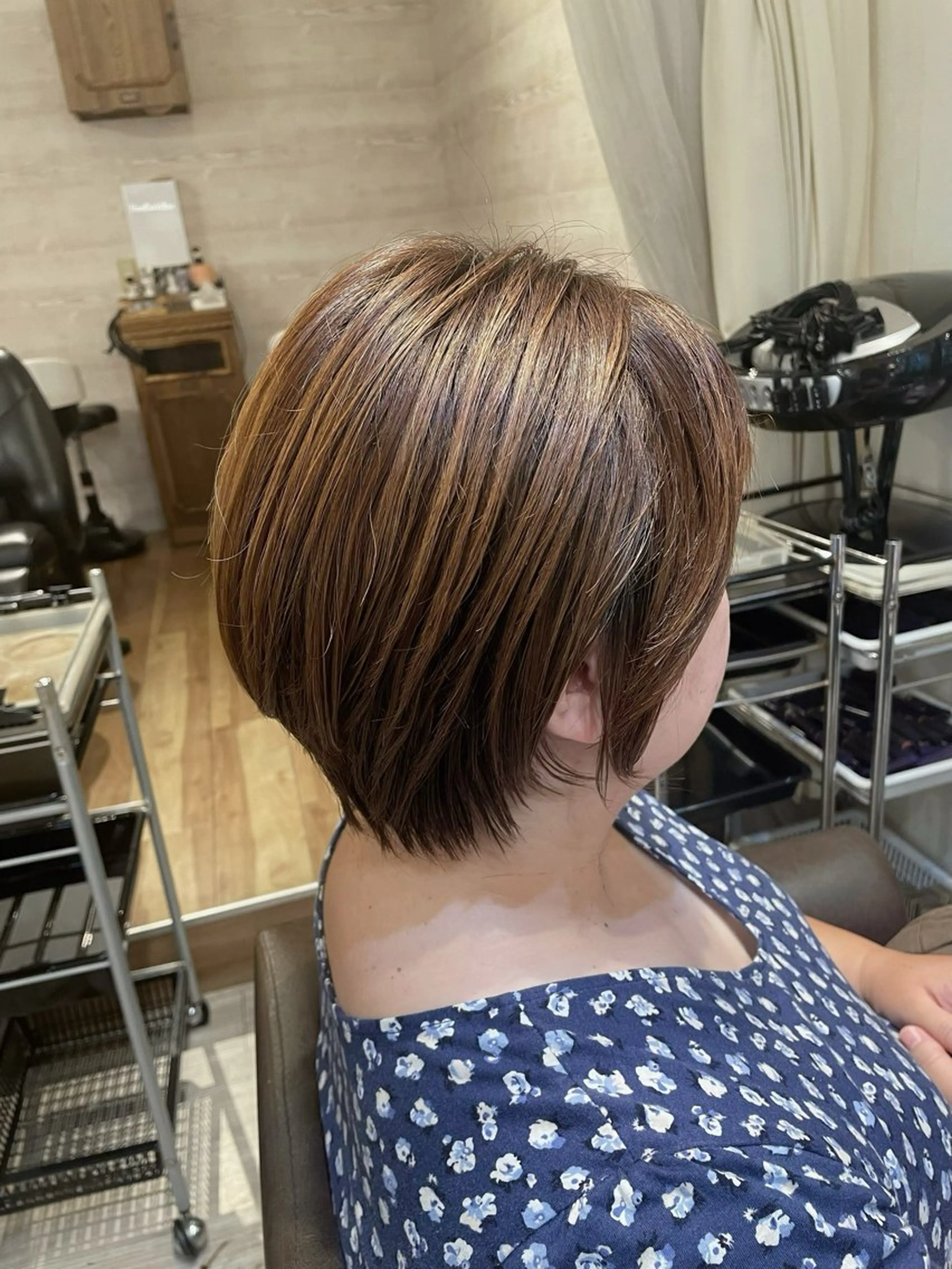 ショート WE BE PARSLEY所属・千野 優由のヘアスタイル