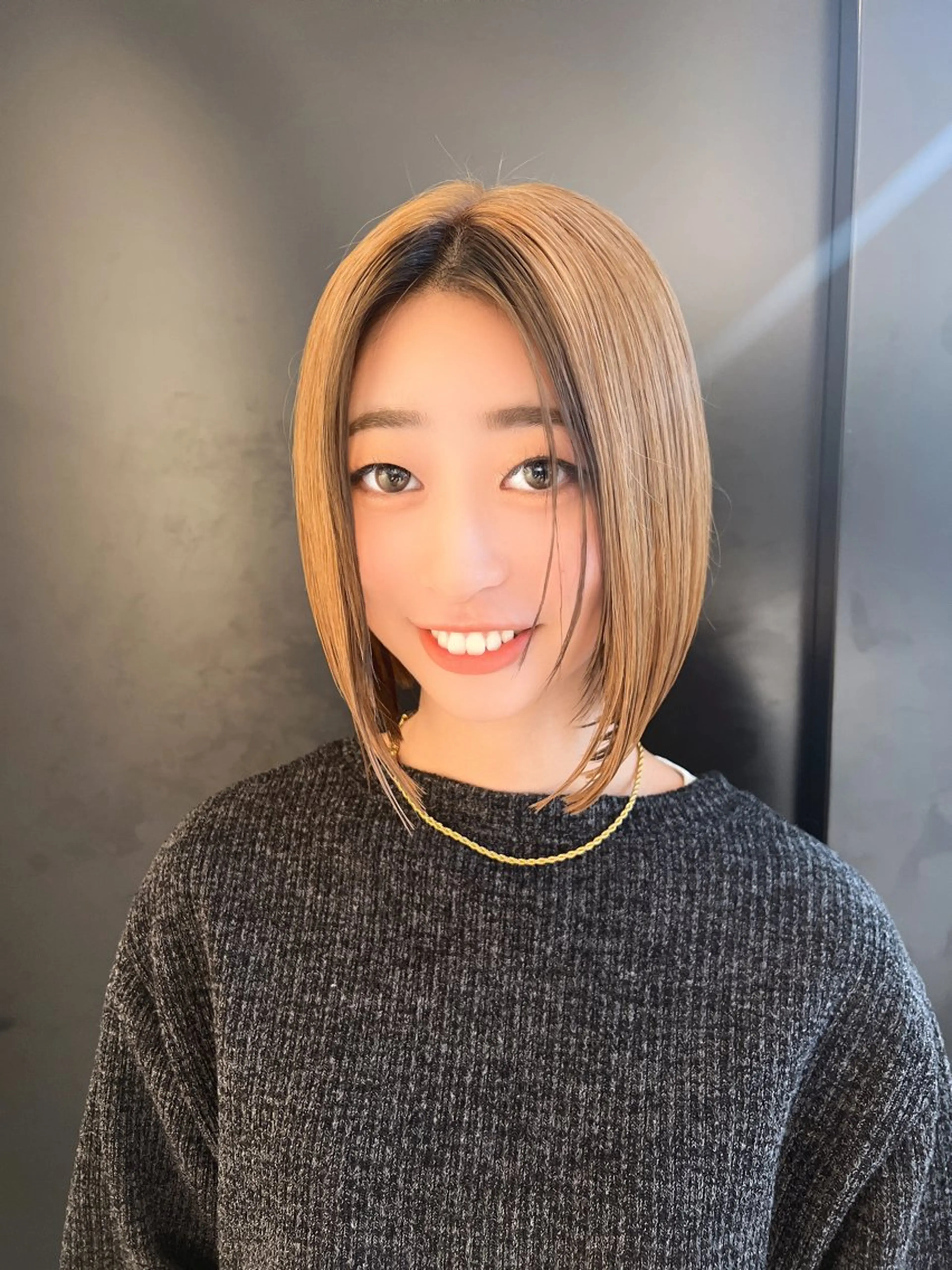 ショート カラー カット トリートメント 目を惹く艶髪/髪質 改善カラー🤎ぐっちのヘアスタイル