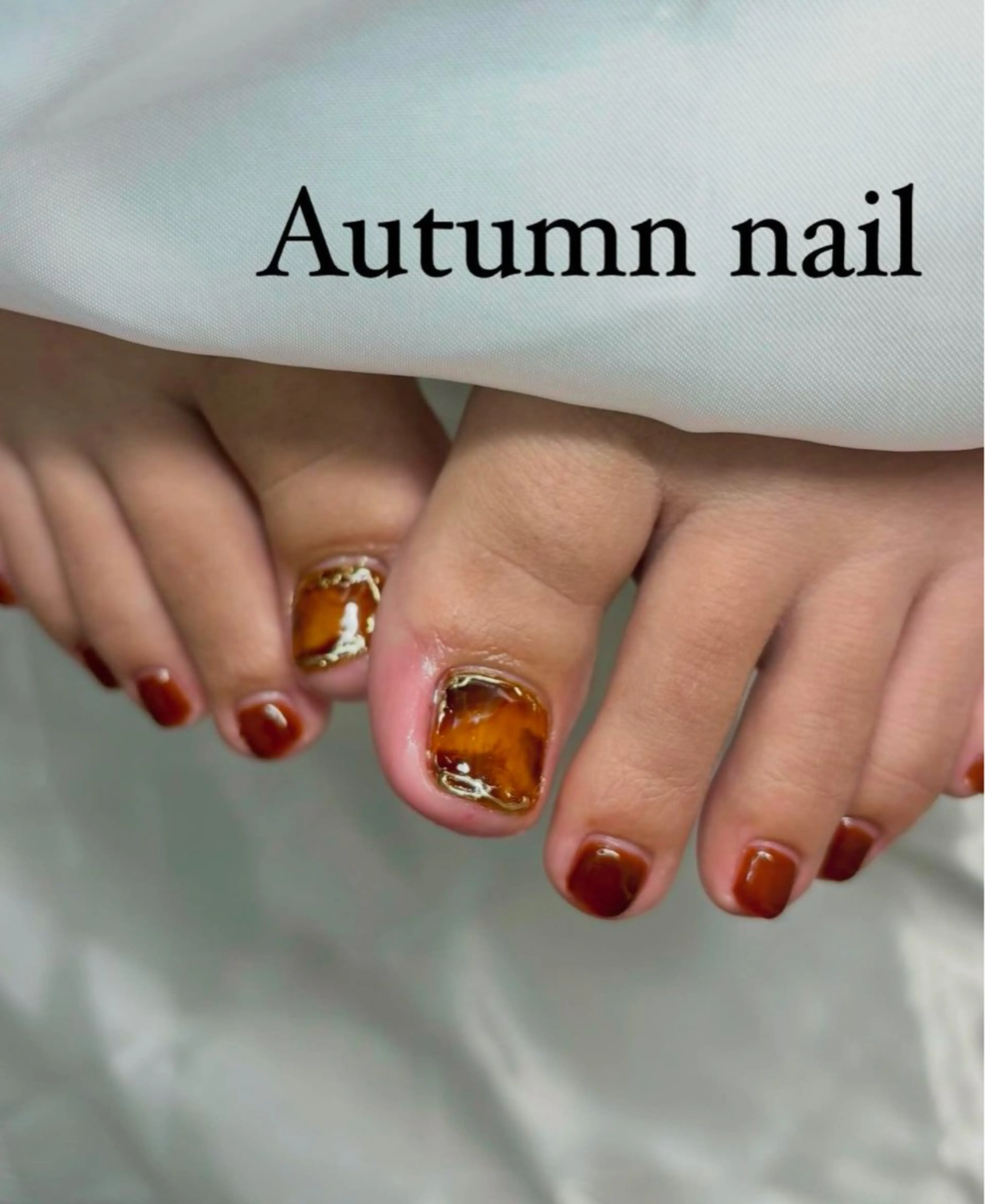 山田 お任せデザイン🖌フットネイルモデルの写真