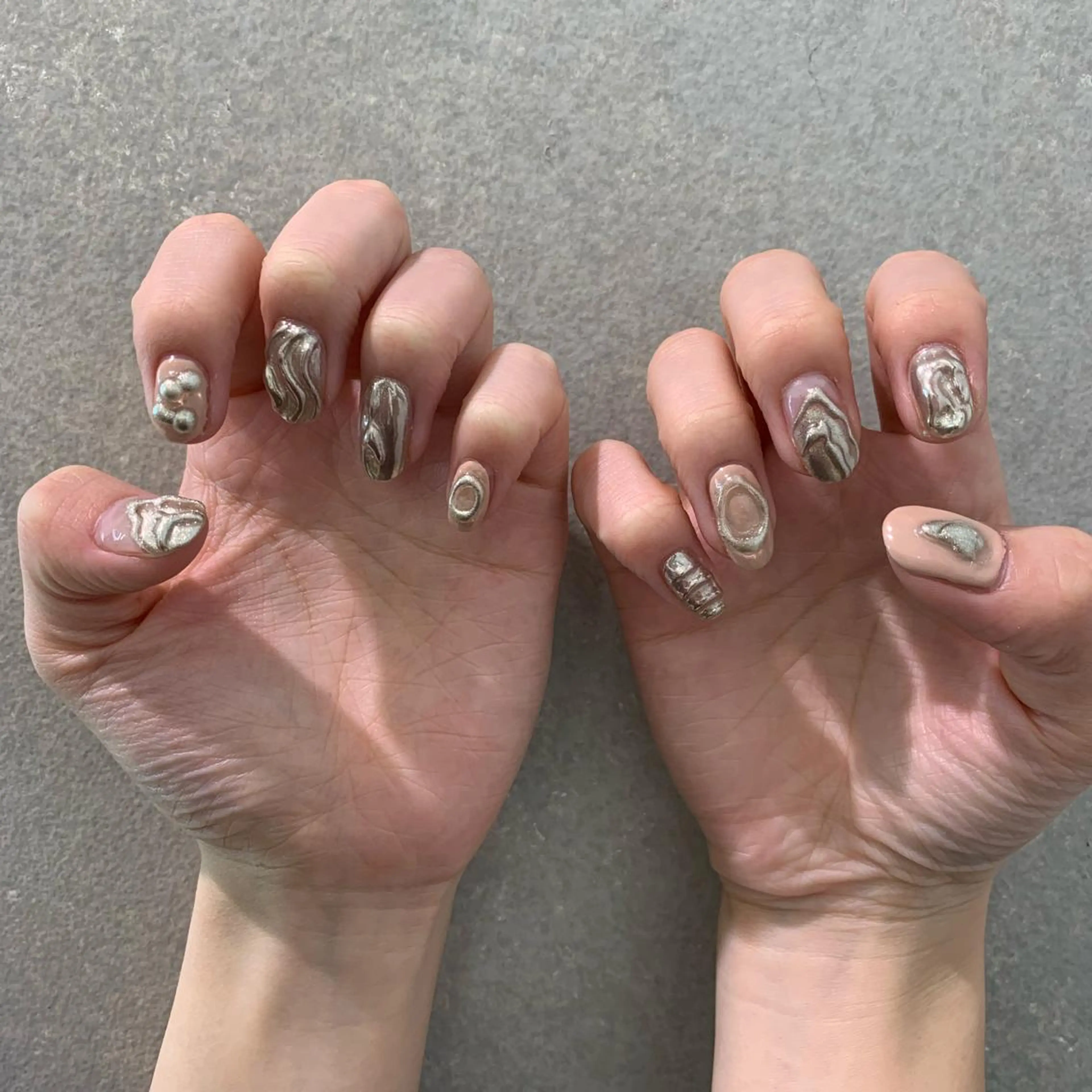 ネイル 【似合わせ提案】鈴木 舞のネイルデザイン