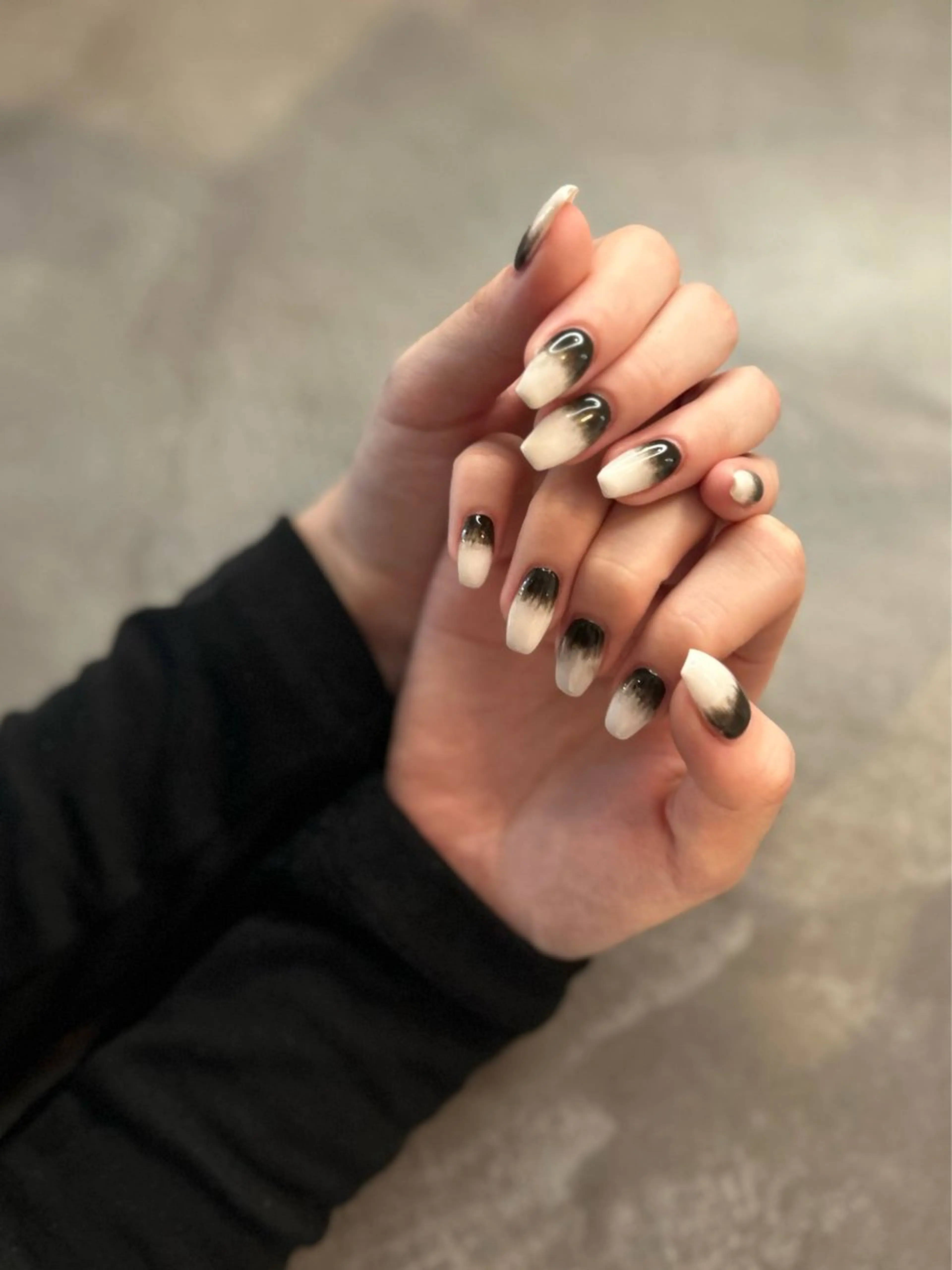 ネイル グラデーション ニュアンスネイル 高山 あかりのネイルデザイン