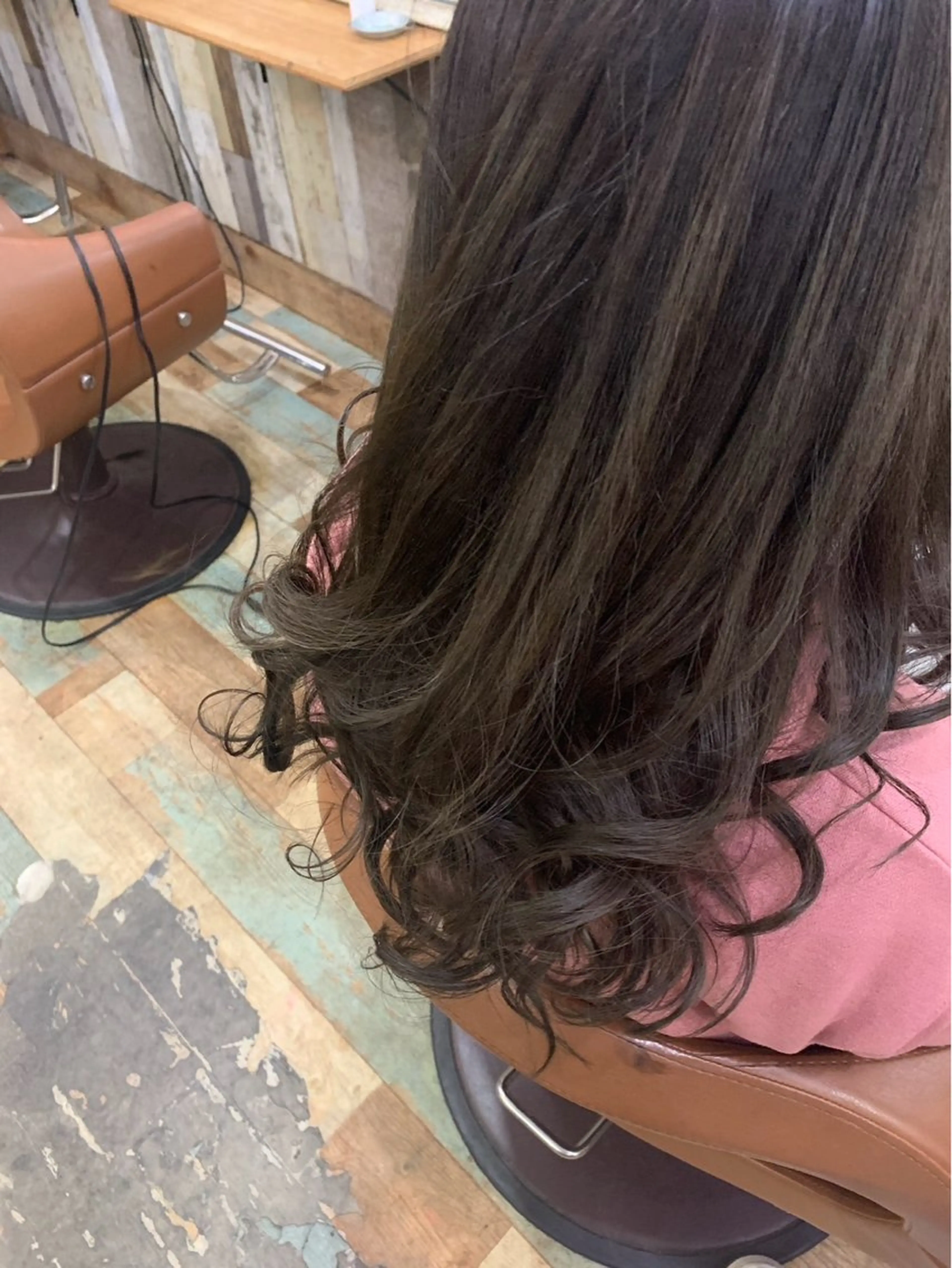 セミロング カラー Hair's RooMのヘアスタイル