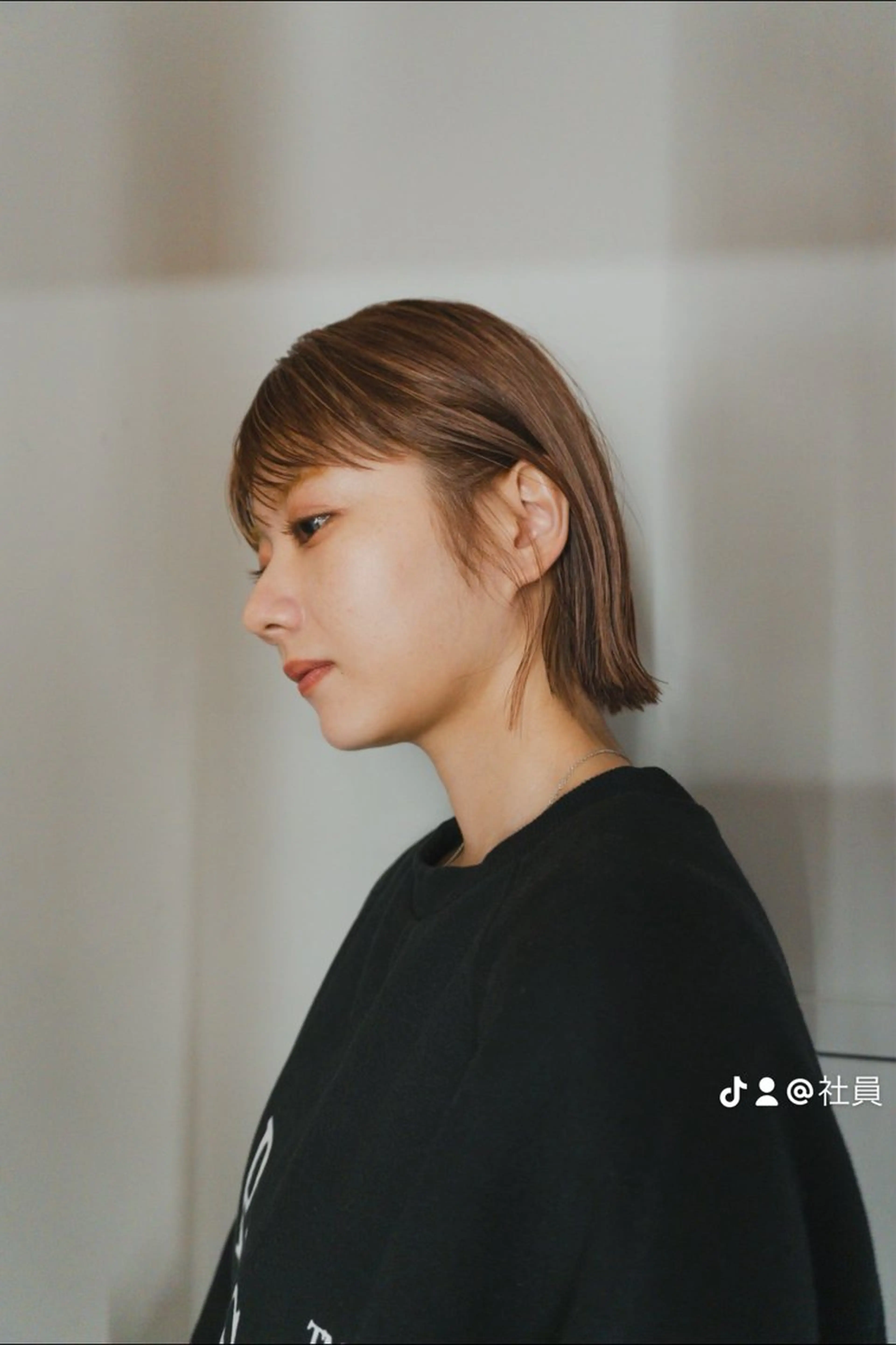 ショート 切りっぱなしボブ ボブ ショートヘア 外ハネヘア 🌿ボブ パーマ高橋啓太🌿のヘアスタイル