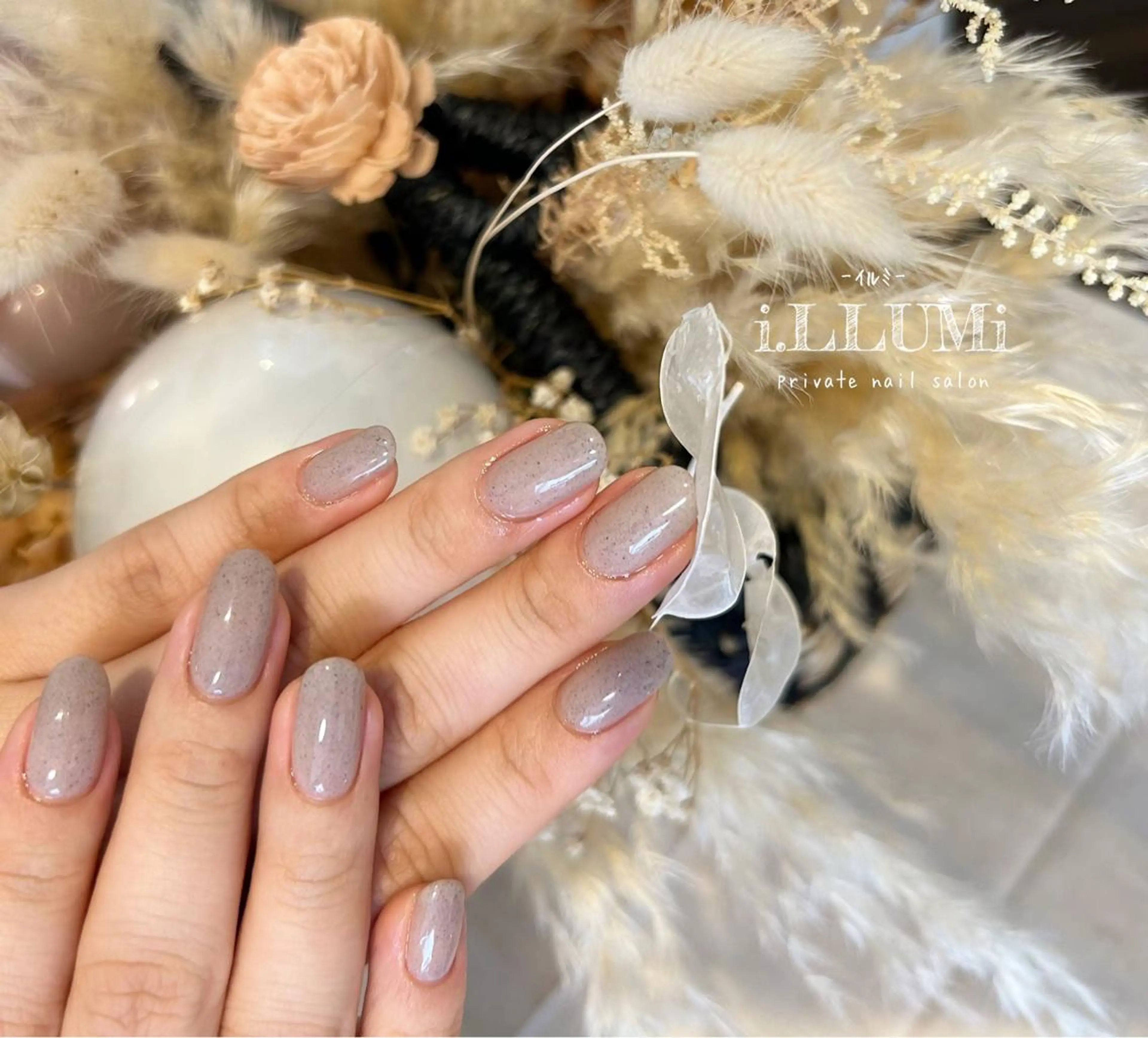 ネイル 長さ出し 持ち込み ワンカラーネイル private  nail salon i.LLUMi所属・i.LLUMi nailのネイルデザイン