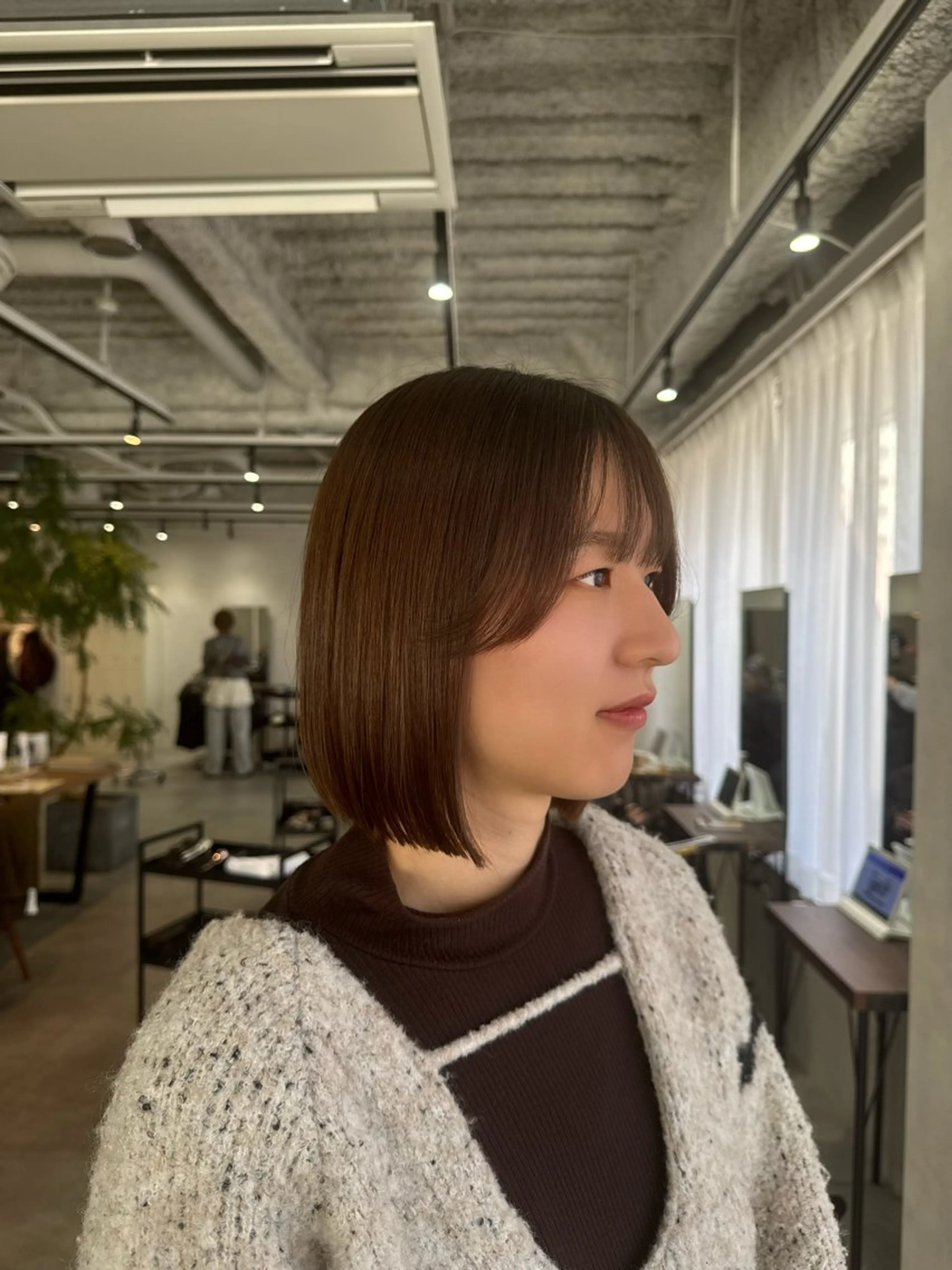 ミディアム カット 🌈ボブ/縮毛矯正/ 梅田美容室🌈もあのヘアスタイル