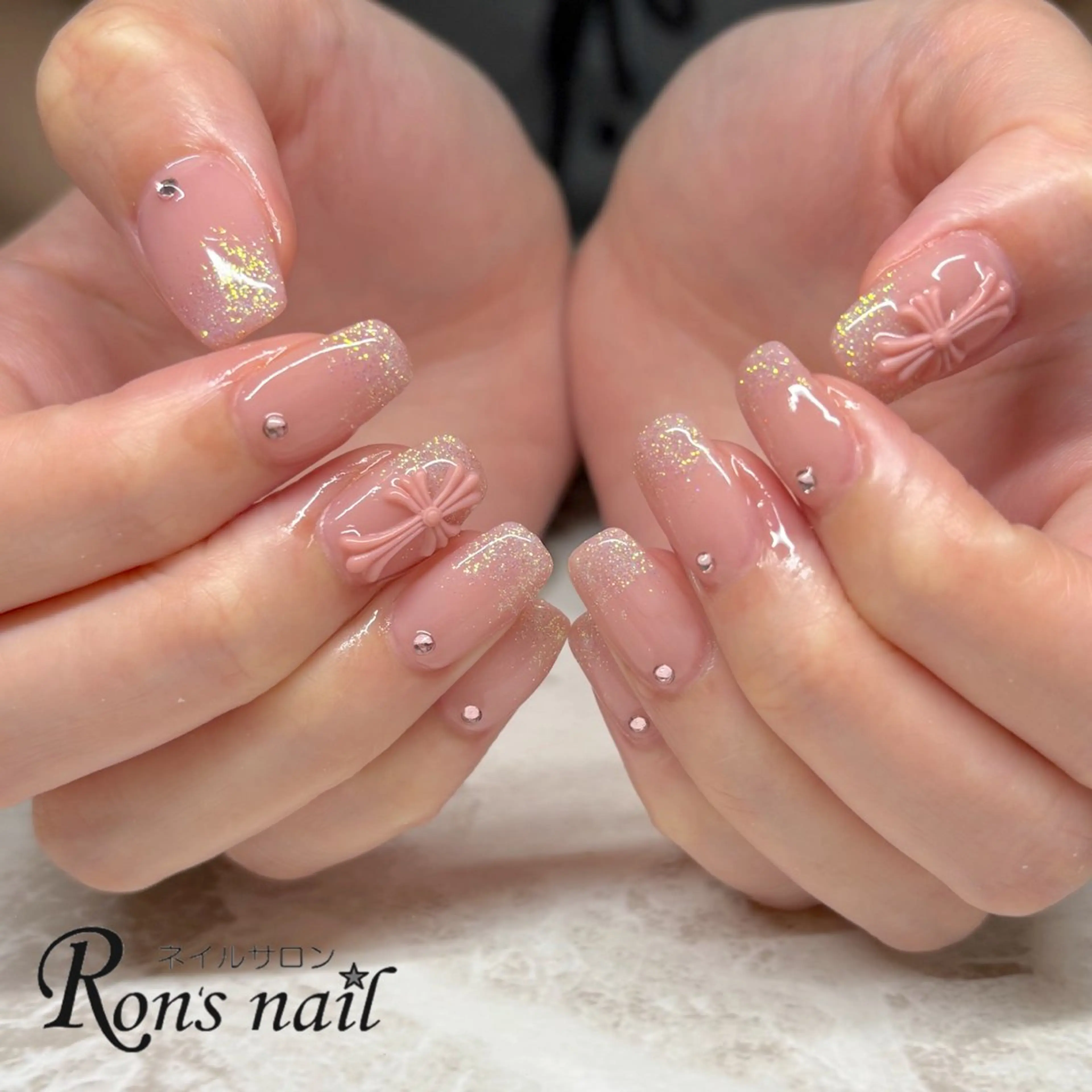 ネイル Ron's nail 笹岡のネイルデザイン