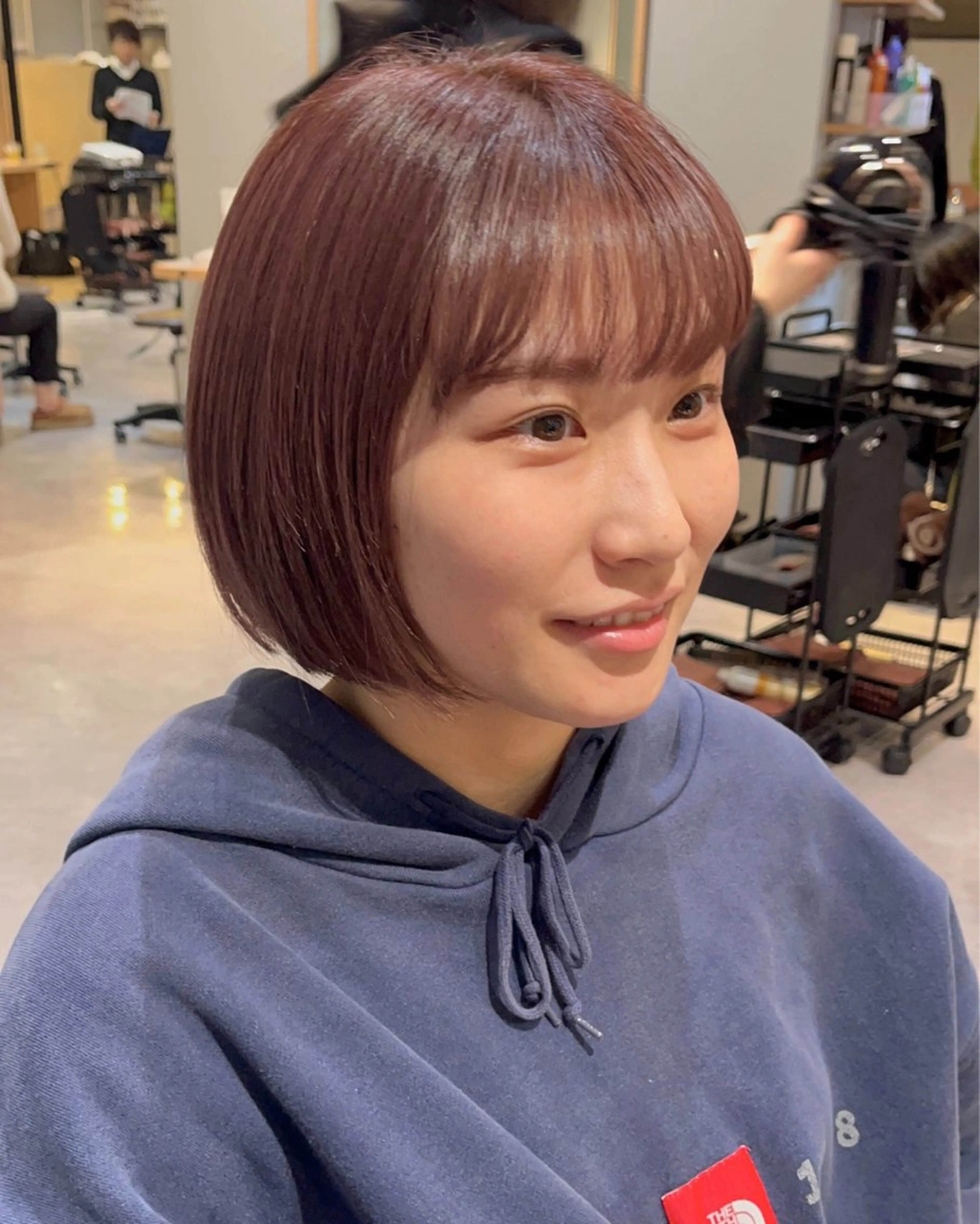 ショート カラー カット GIEN 末吉 海斗のヘアスタイル