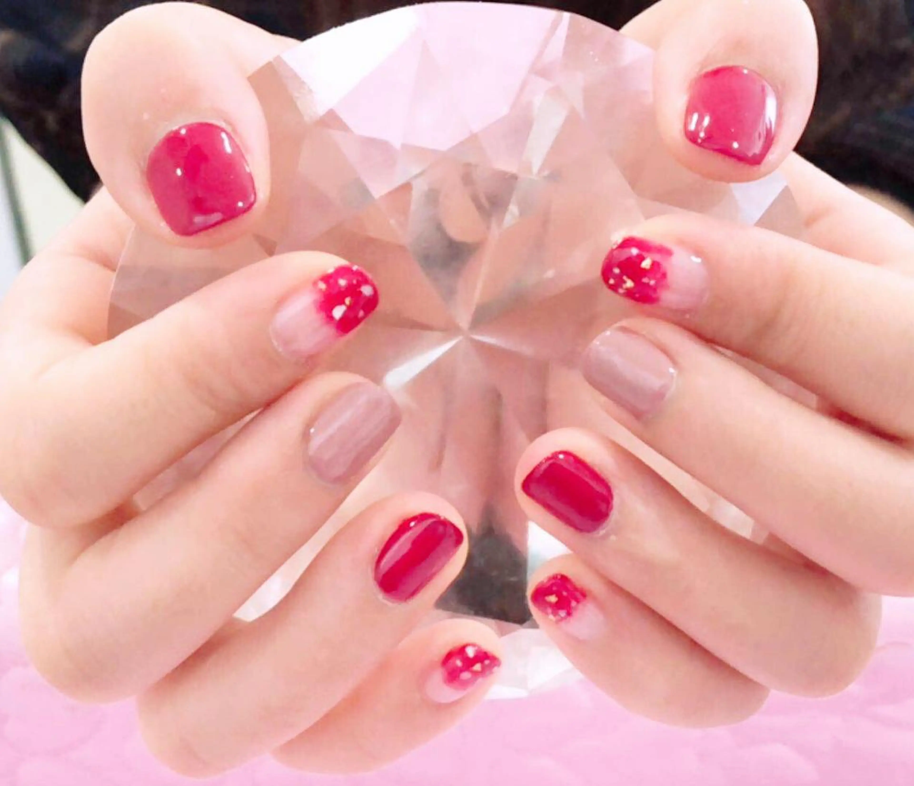 ネイル ハンドネイル AB マツエクネイルサロンのネイルデザイン