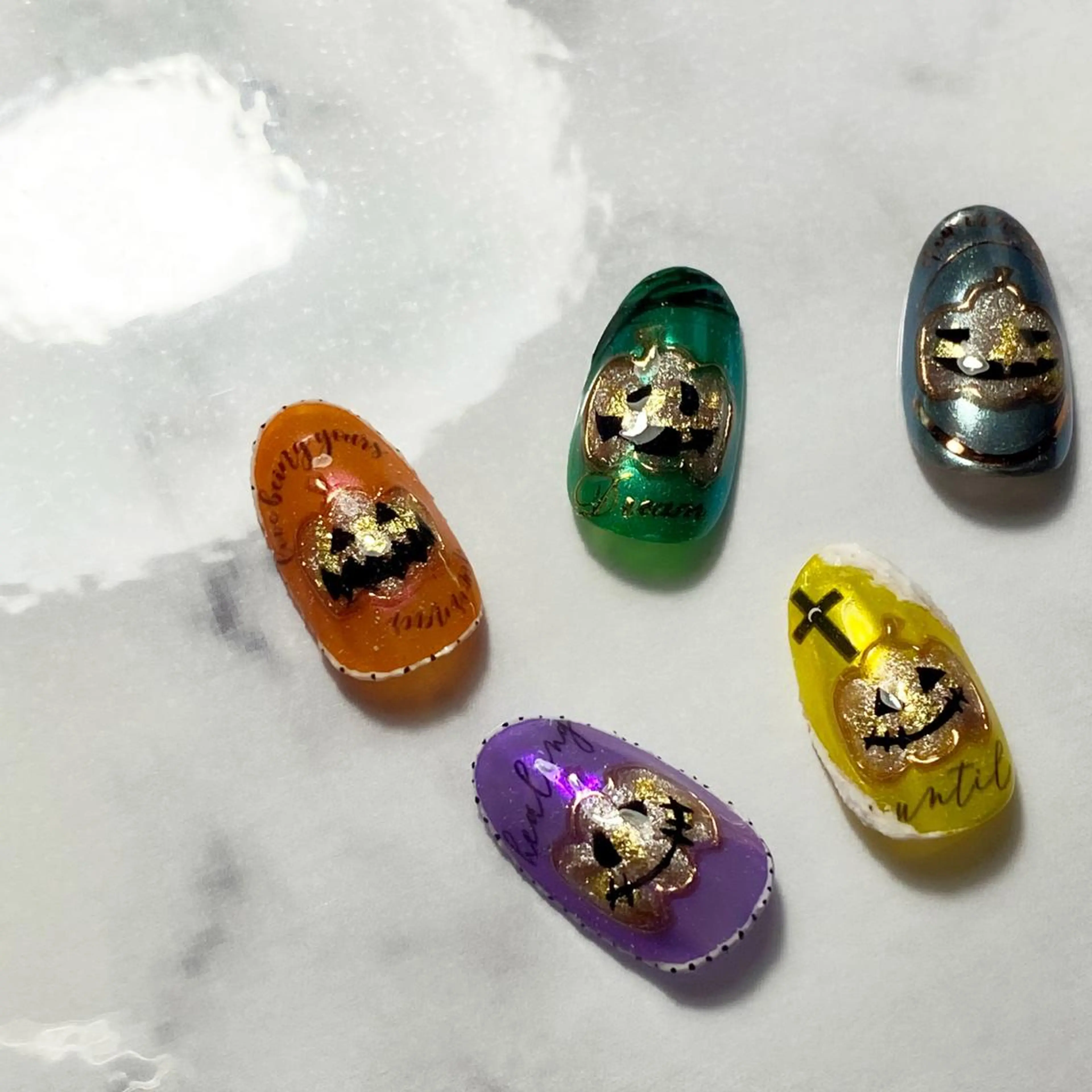 ネイル アートネイル ハロウィン R nailのネイルデザイン