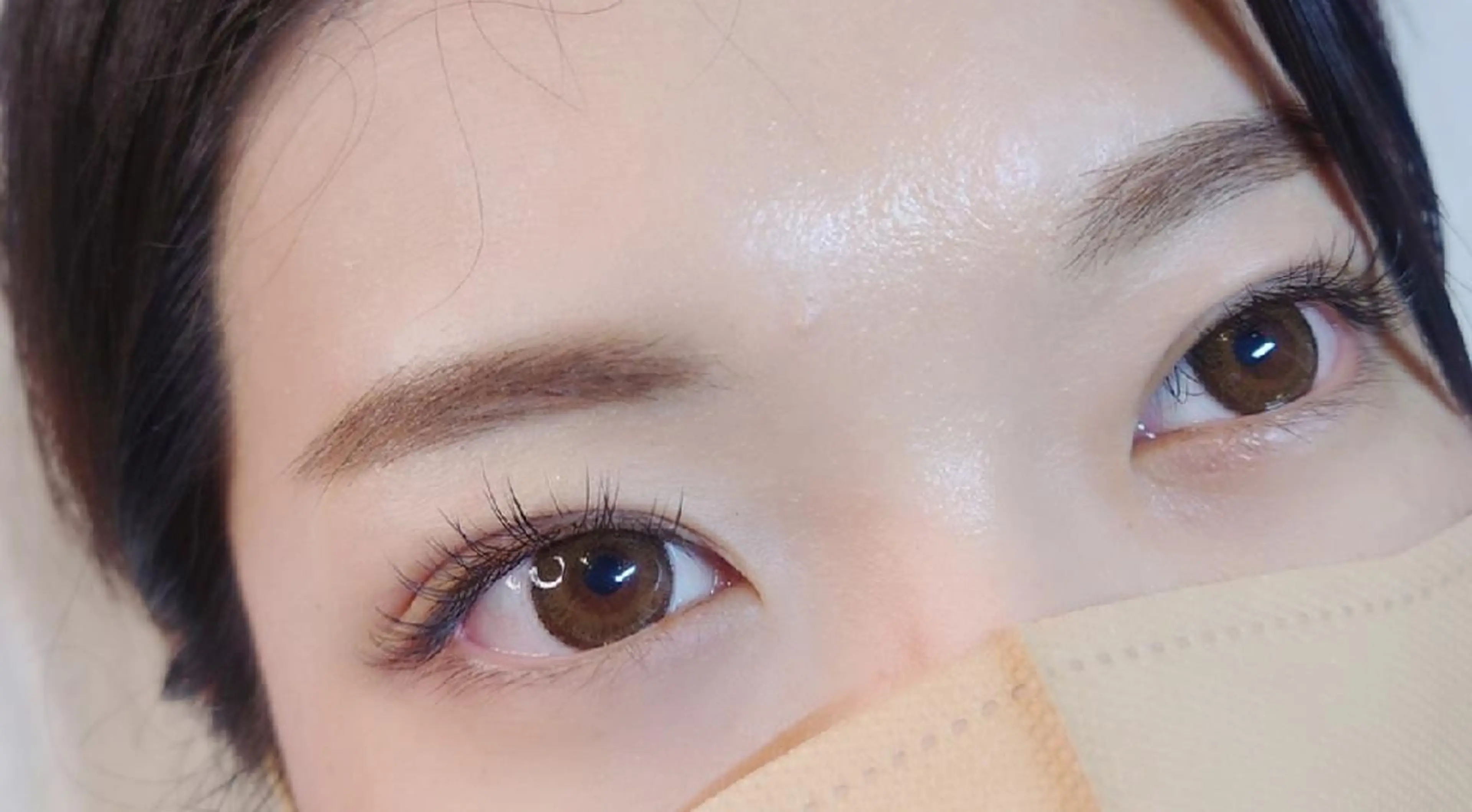 マツエク・マツパ フラットラッシュ NAZ eyelash&eyebrow by medical salon所属・NAZ 表参道 Tomokoのマツエク・マツパデザイン