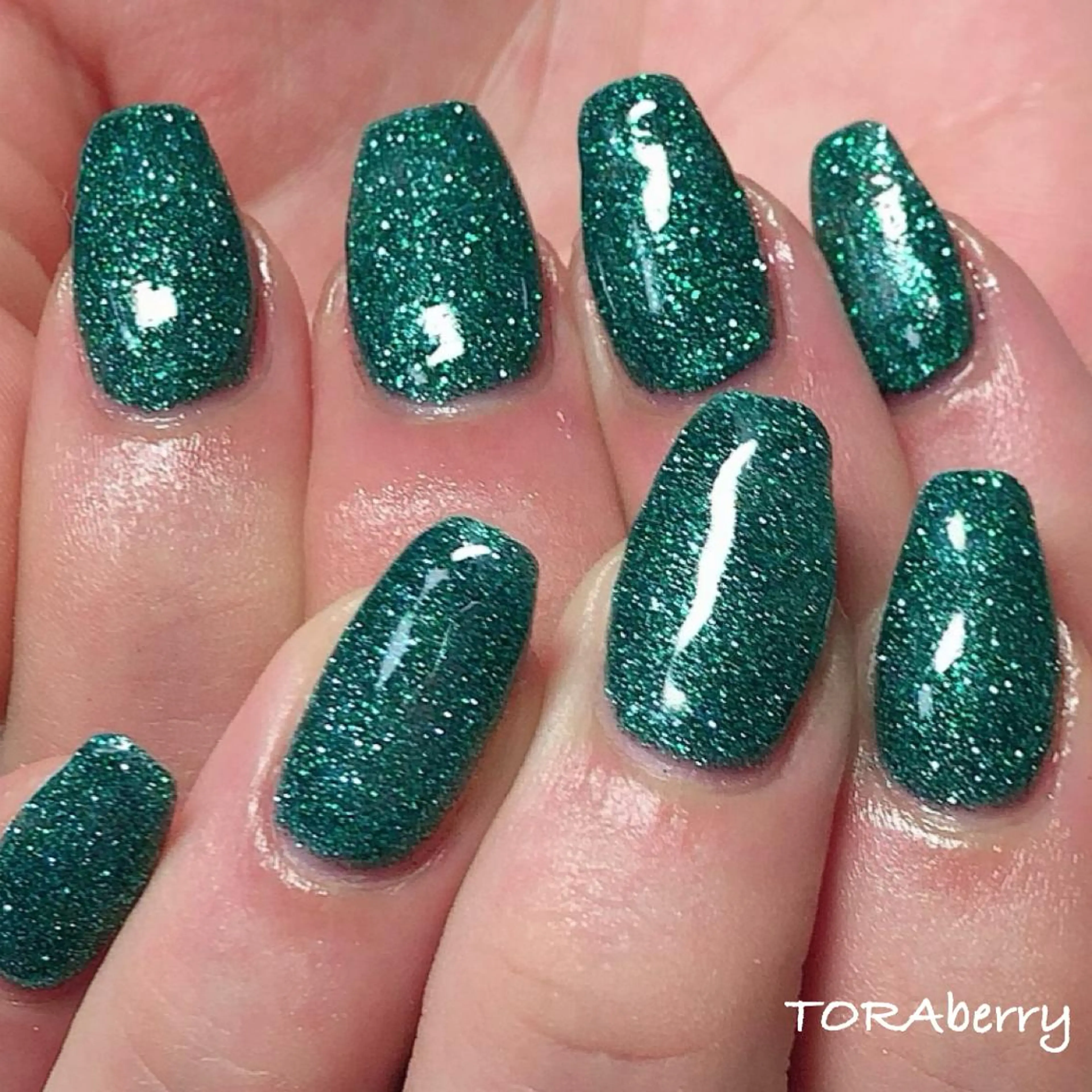 ネイル ラメ(グリッター) ハンドネイル ネイリスト なつみのネイルデザイン