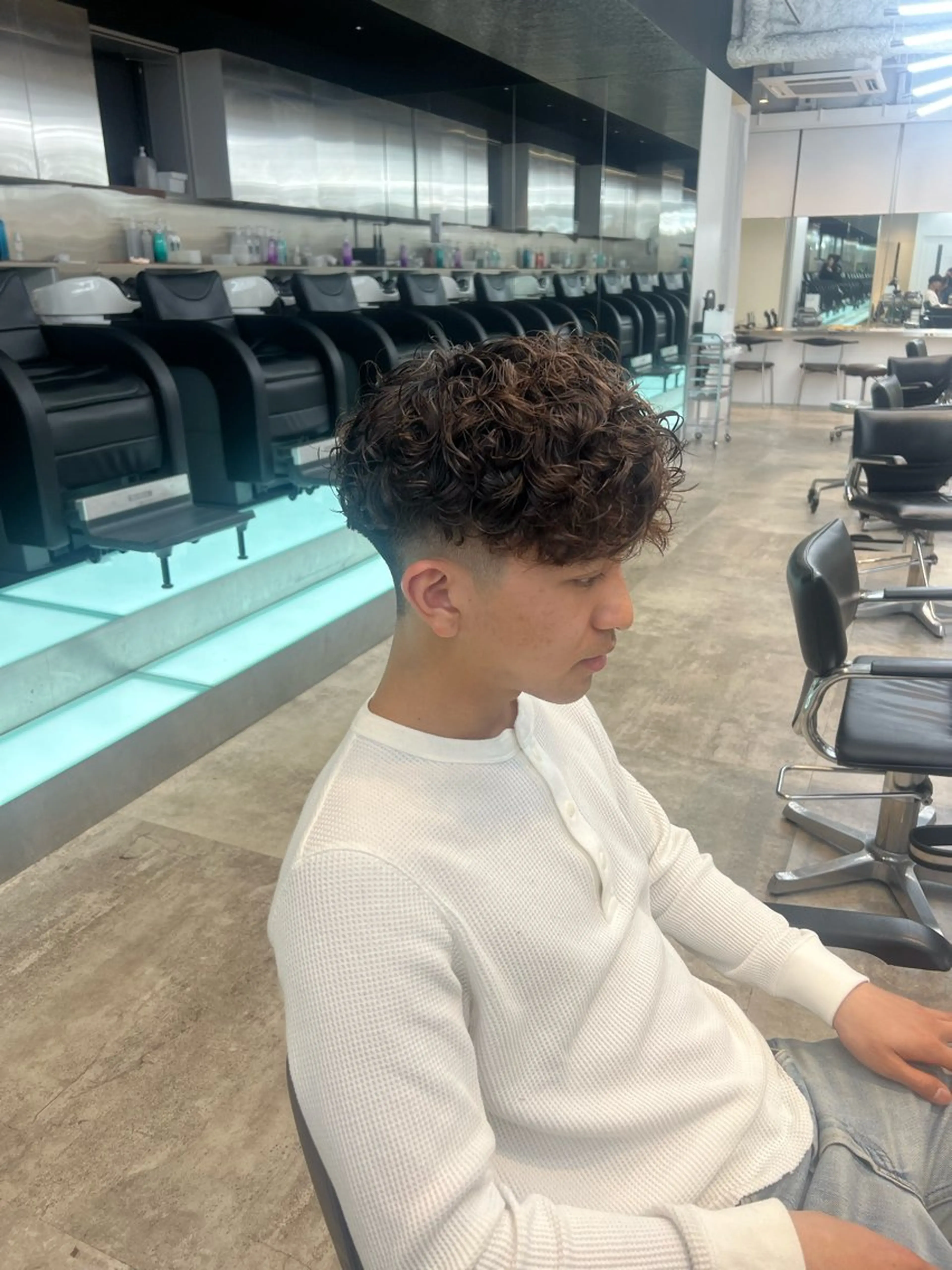 パーマ メンズ fifth PARK所属・fifth PARK HIN★T★のヘアスタイル