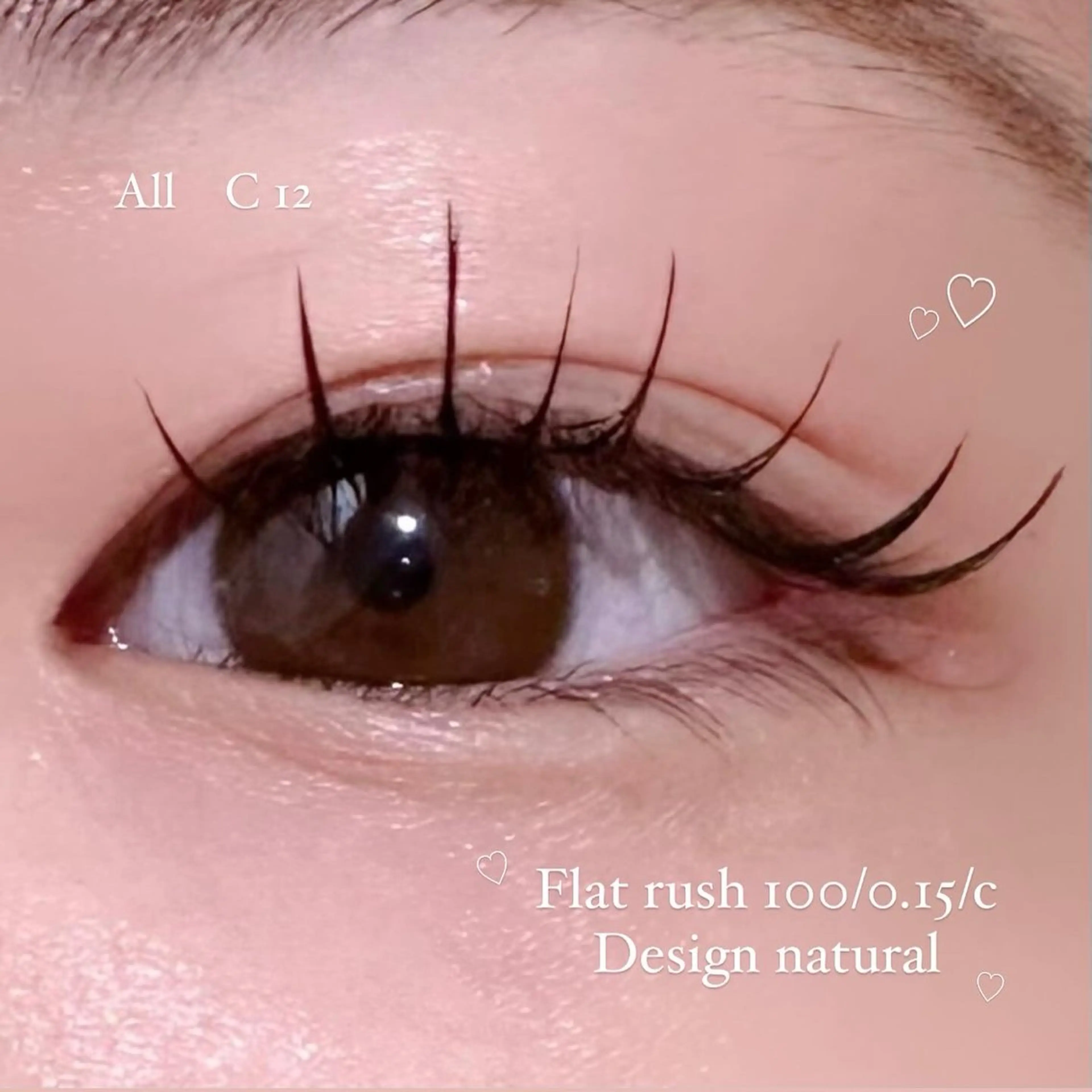 マツエク・マツパ マツエク モテhair♡.* ﾏﾂｴｸ/さくら🍨のマツエク・マツパデザイン