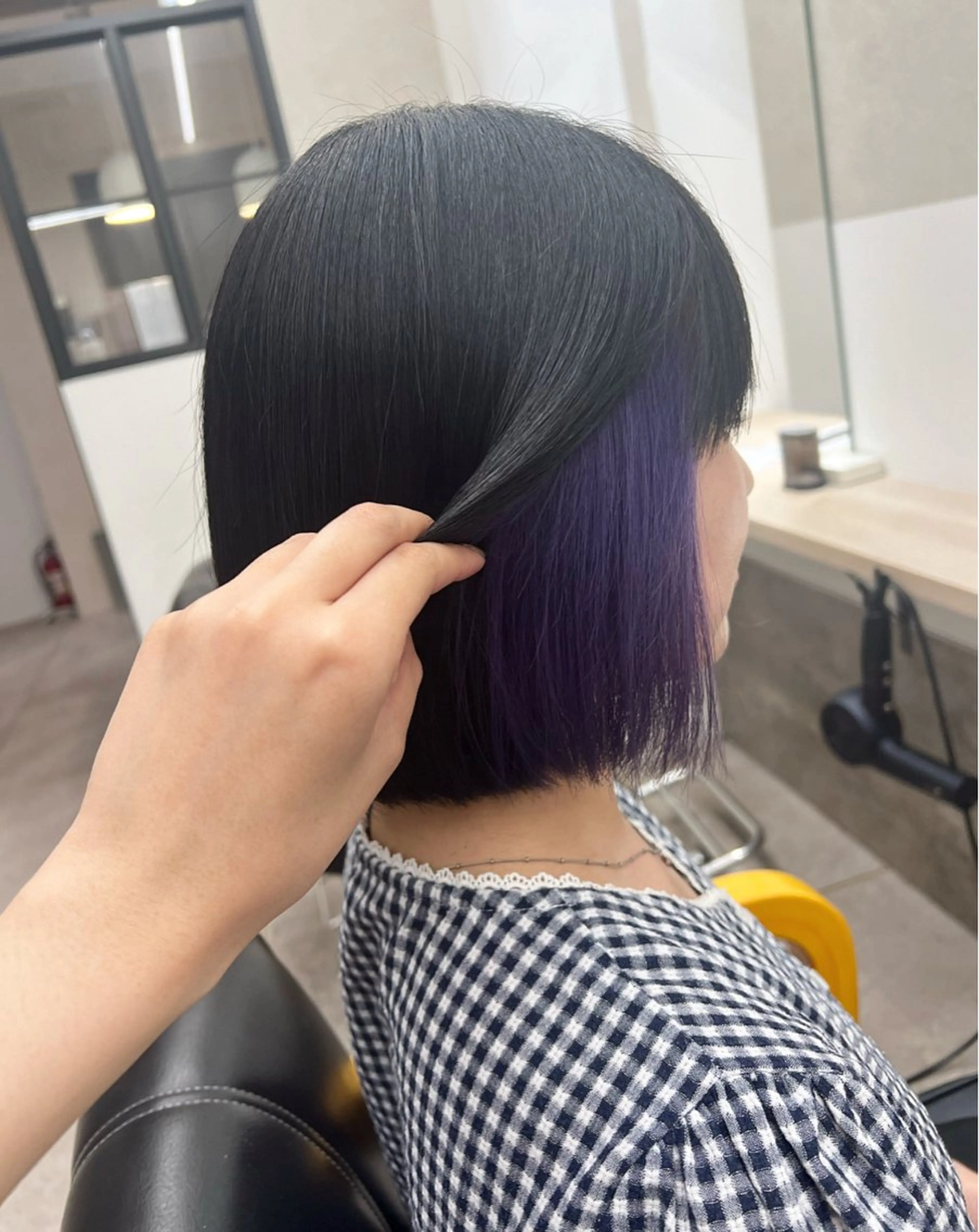 カラー ヘアカラー トリートメント GiseL 博多 ほのかのヘアスタイル