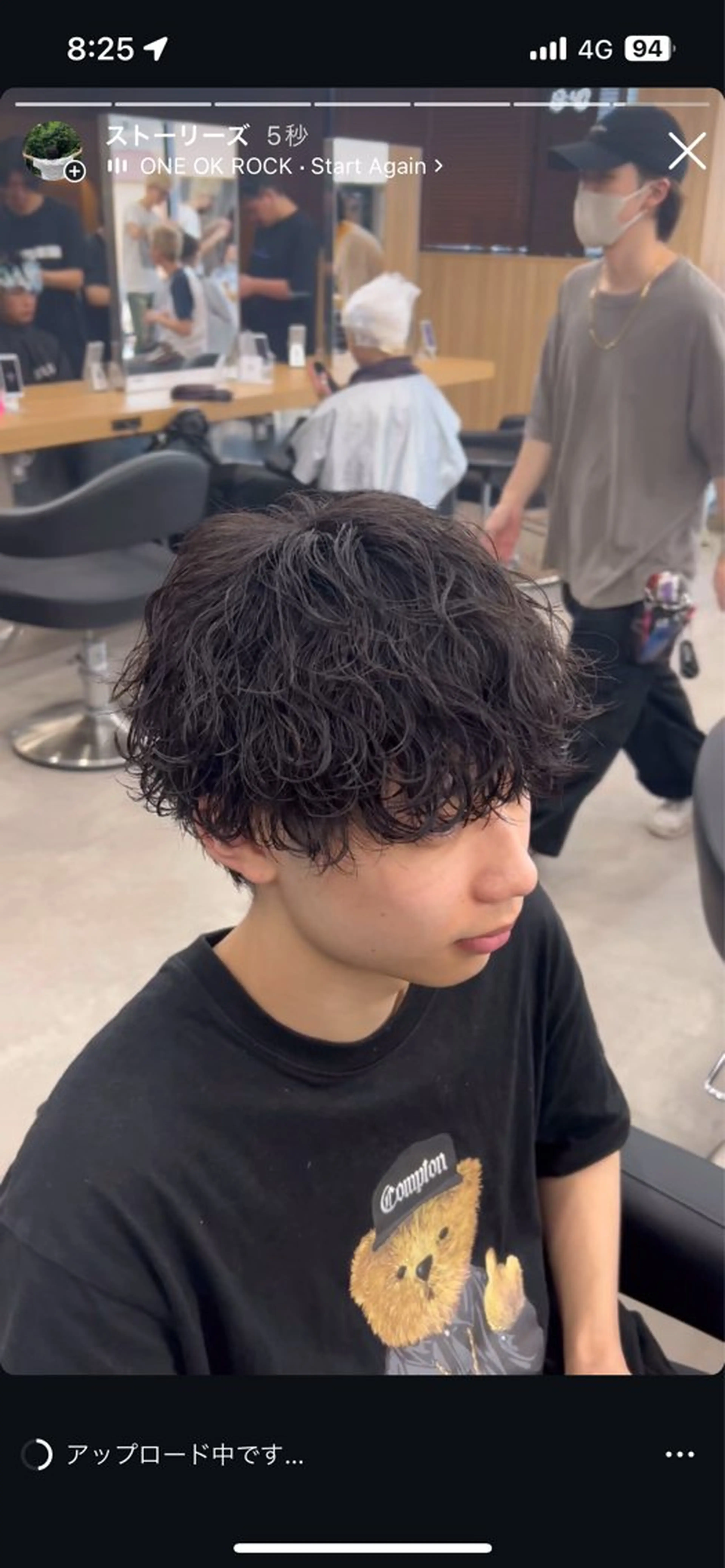 パーマ メンズ カット パーマ トリートメント ヘッドスパ ヘアセット イケメン製造機 🔥上原沙羅🔥のヘアスタイル