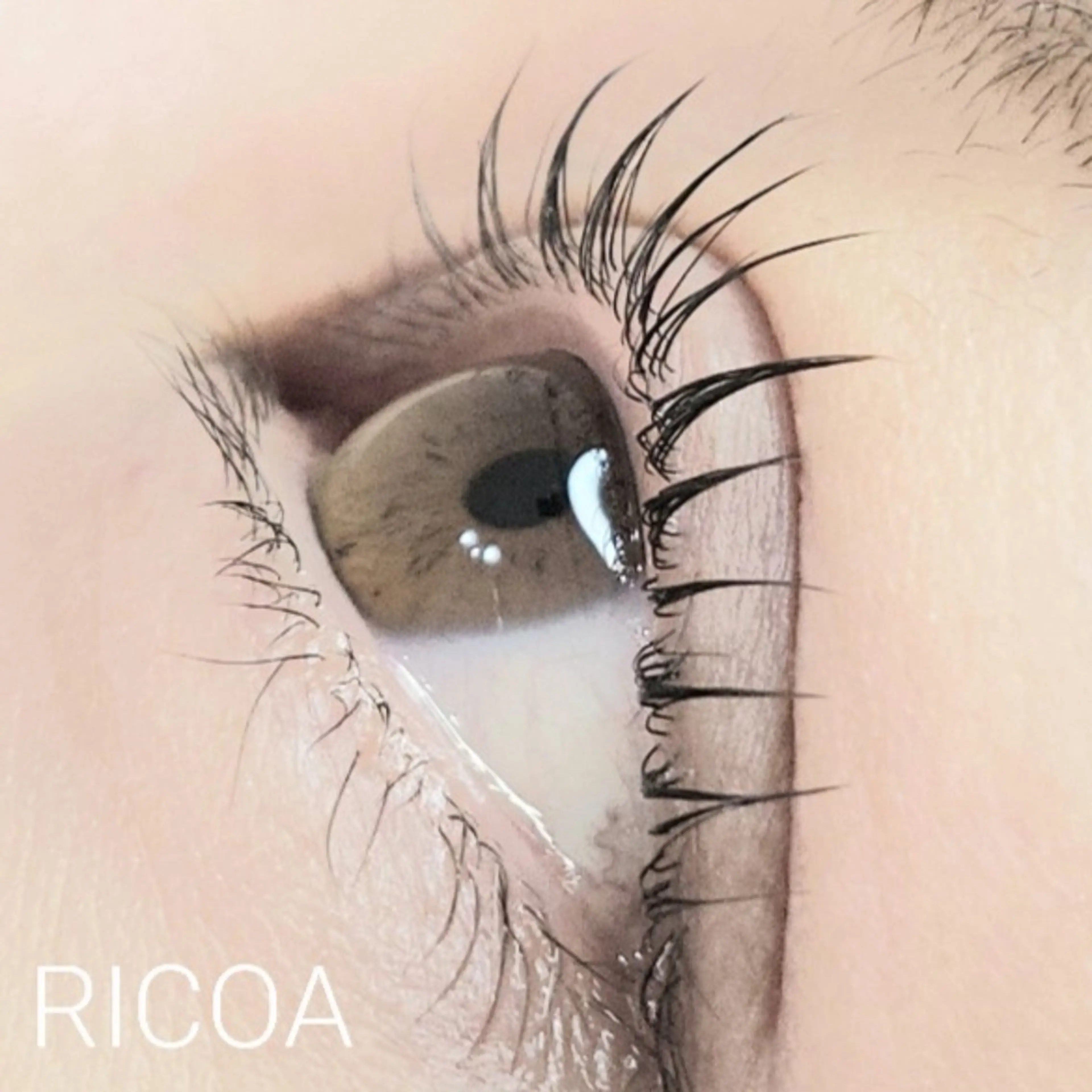 マツエク・マツパ 一重×まつ毛パーマ マツパ RICOA 酒井のマツエク・マツパデザイン