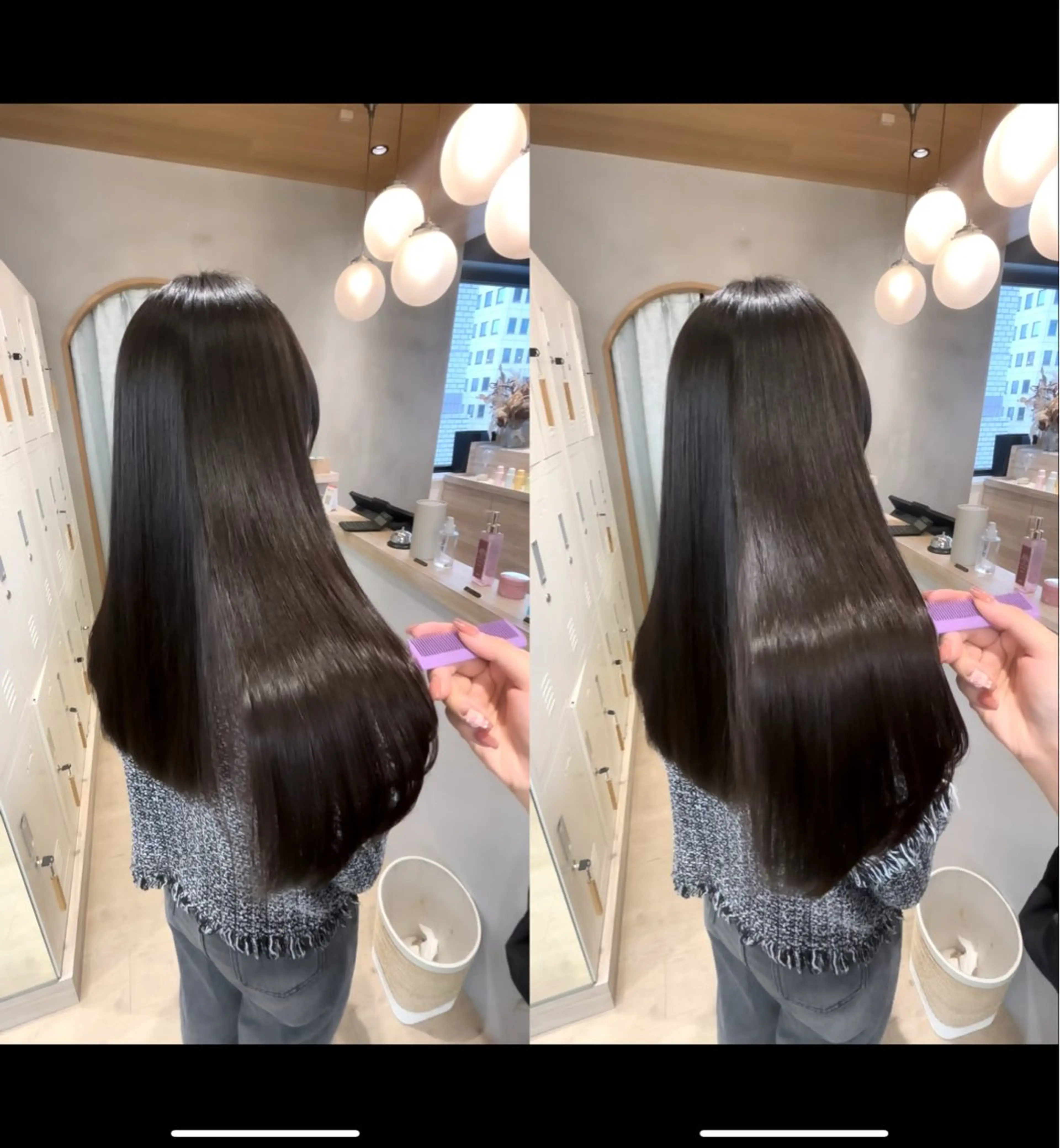 ロング 縮毛矯正 ️🫧️韓国ヘア🫧 ボブ⭐️/RUIのヘアスタイル