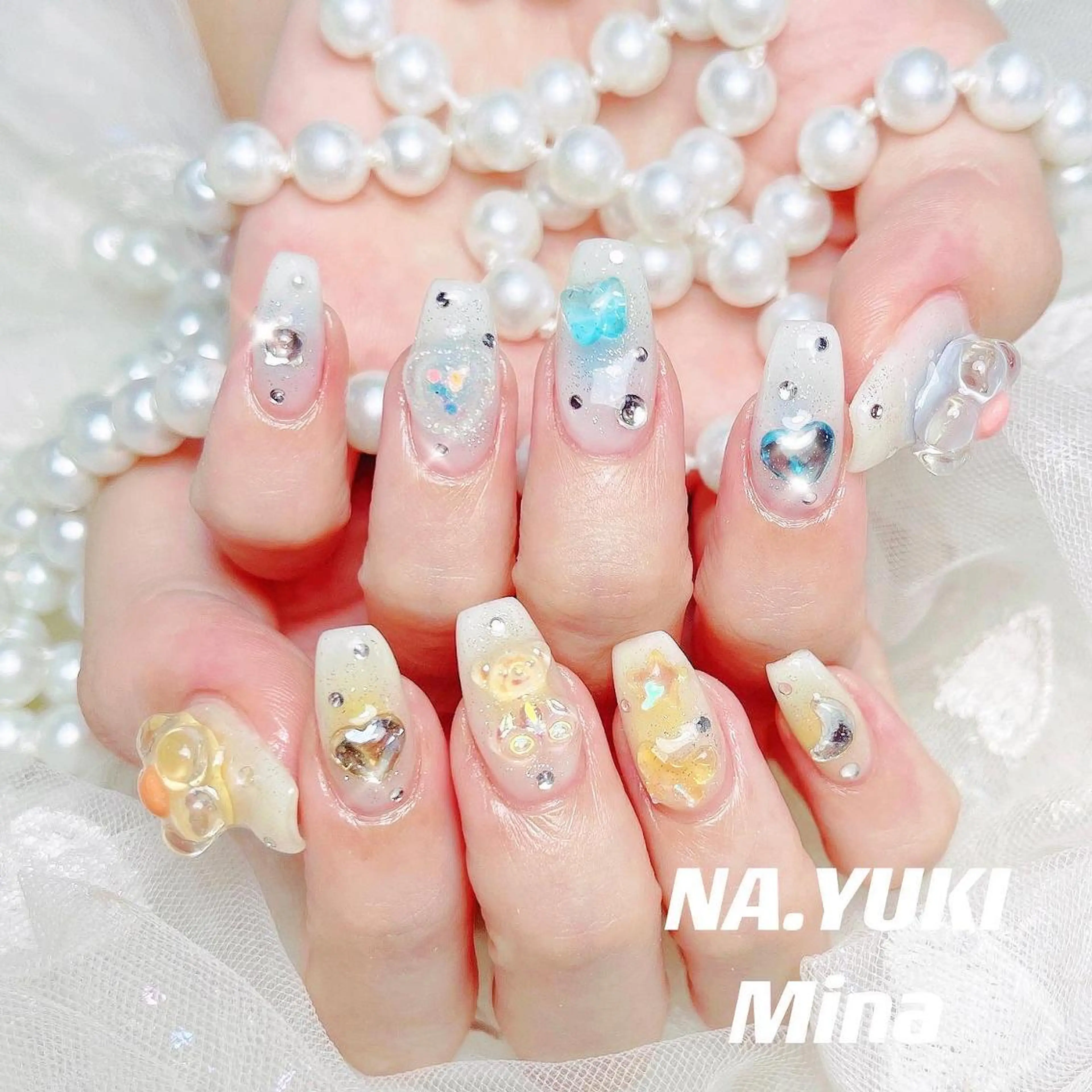 ネイル ハンドネイル ハンドケア YUKI 💗 渋谷店のネイルデザイン