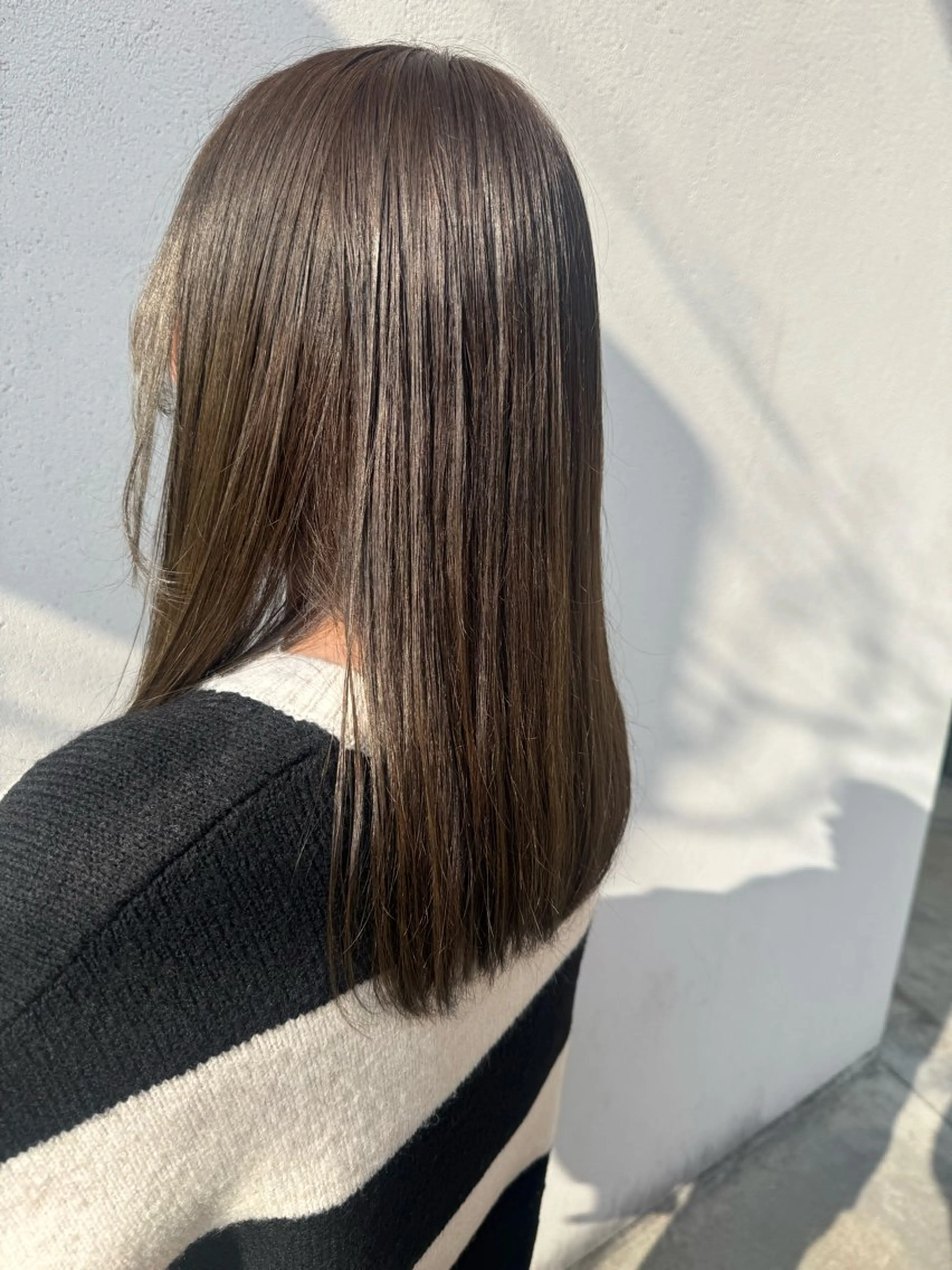 カラー 栗山 晴加のヘアスタイル