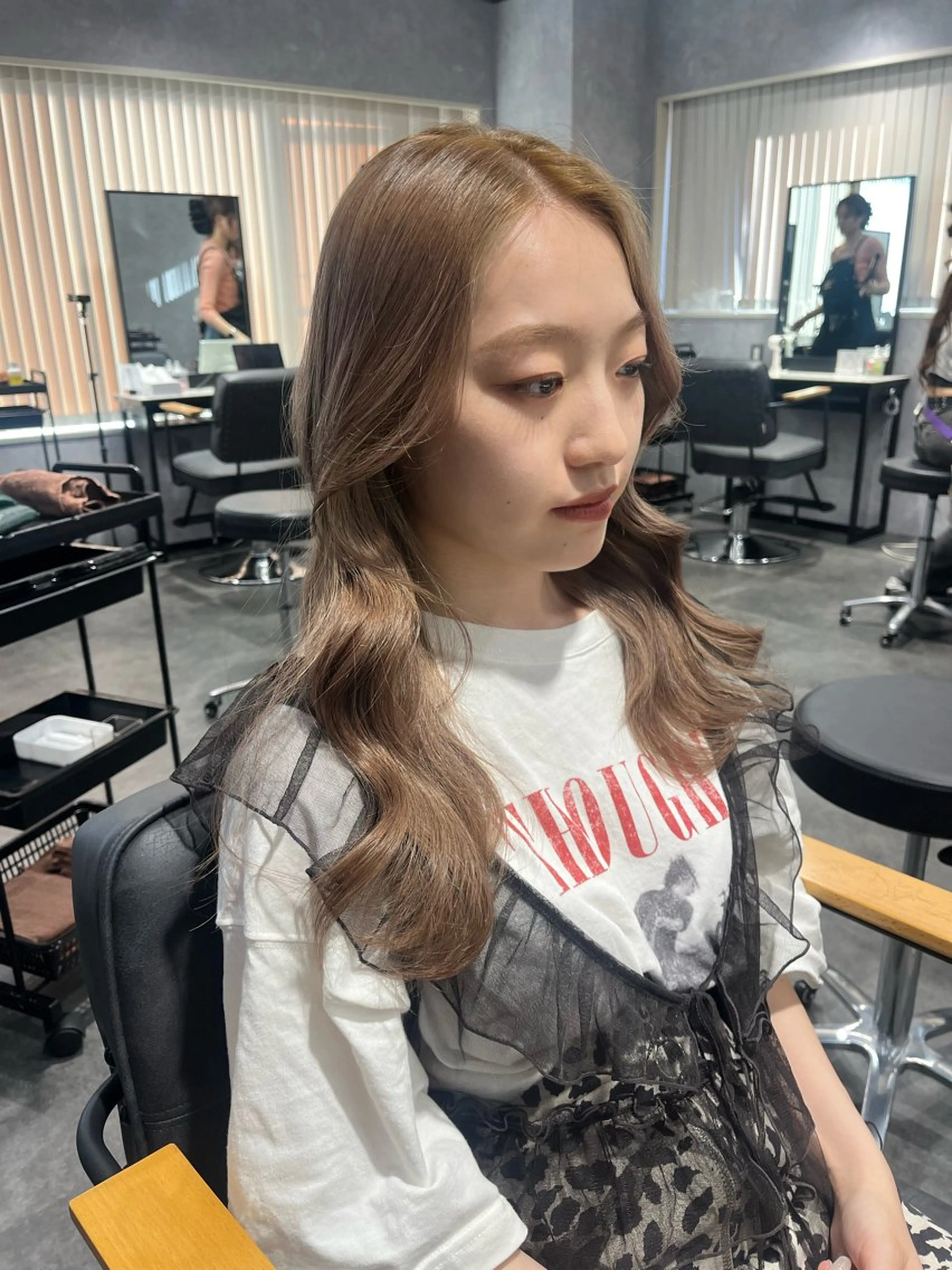 カラー ヘアカラー トリートメント レイヤーカット /konomiのヘアスタイル