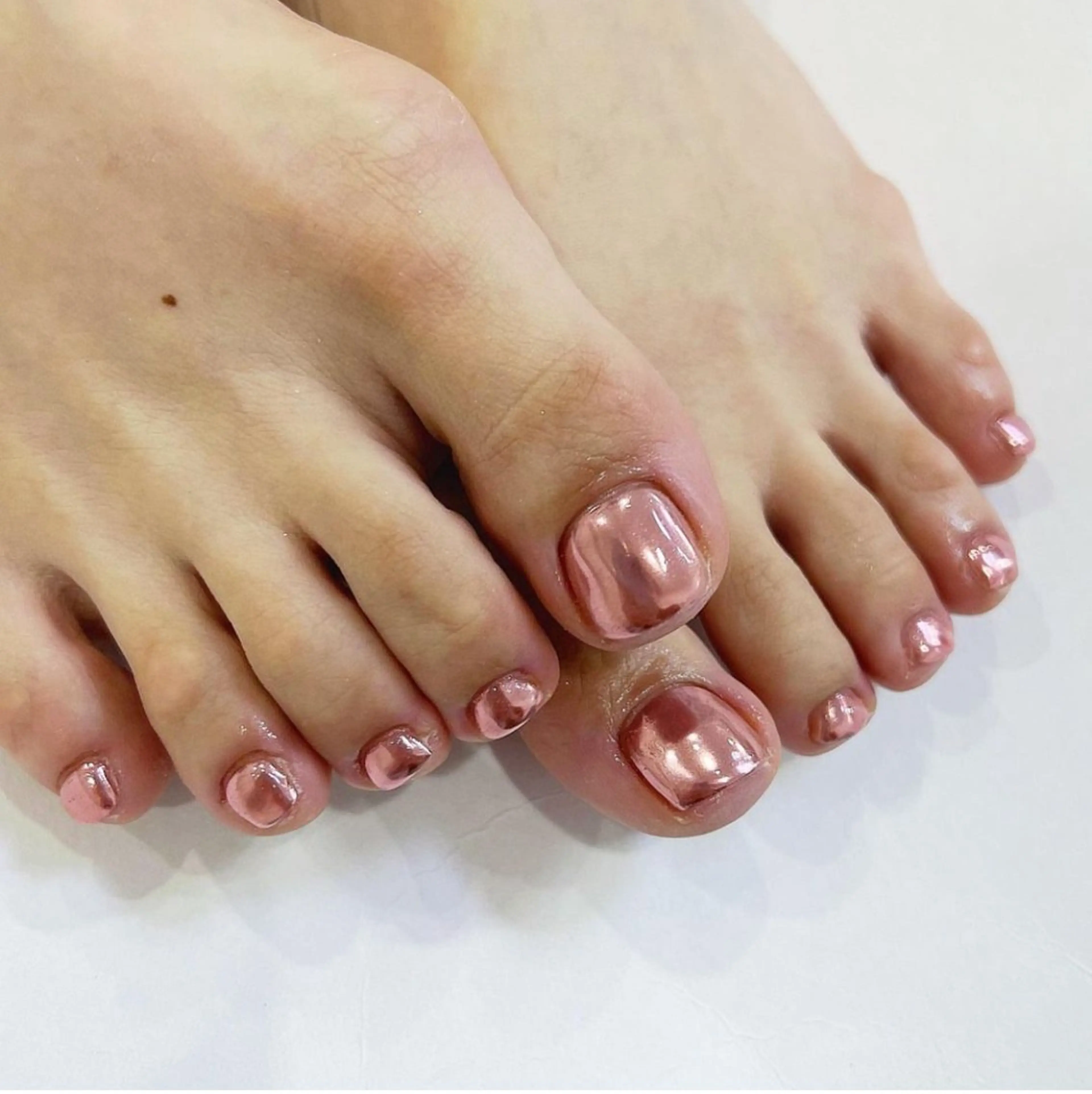 🪩フットミラー・オーロラ🪩※ベースカラー別途追加料金ありの写真