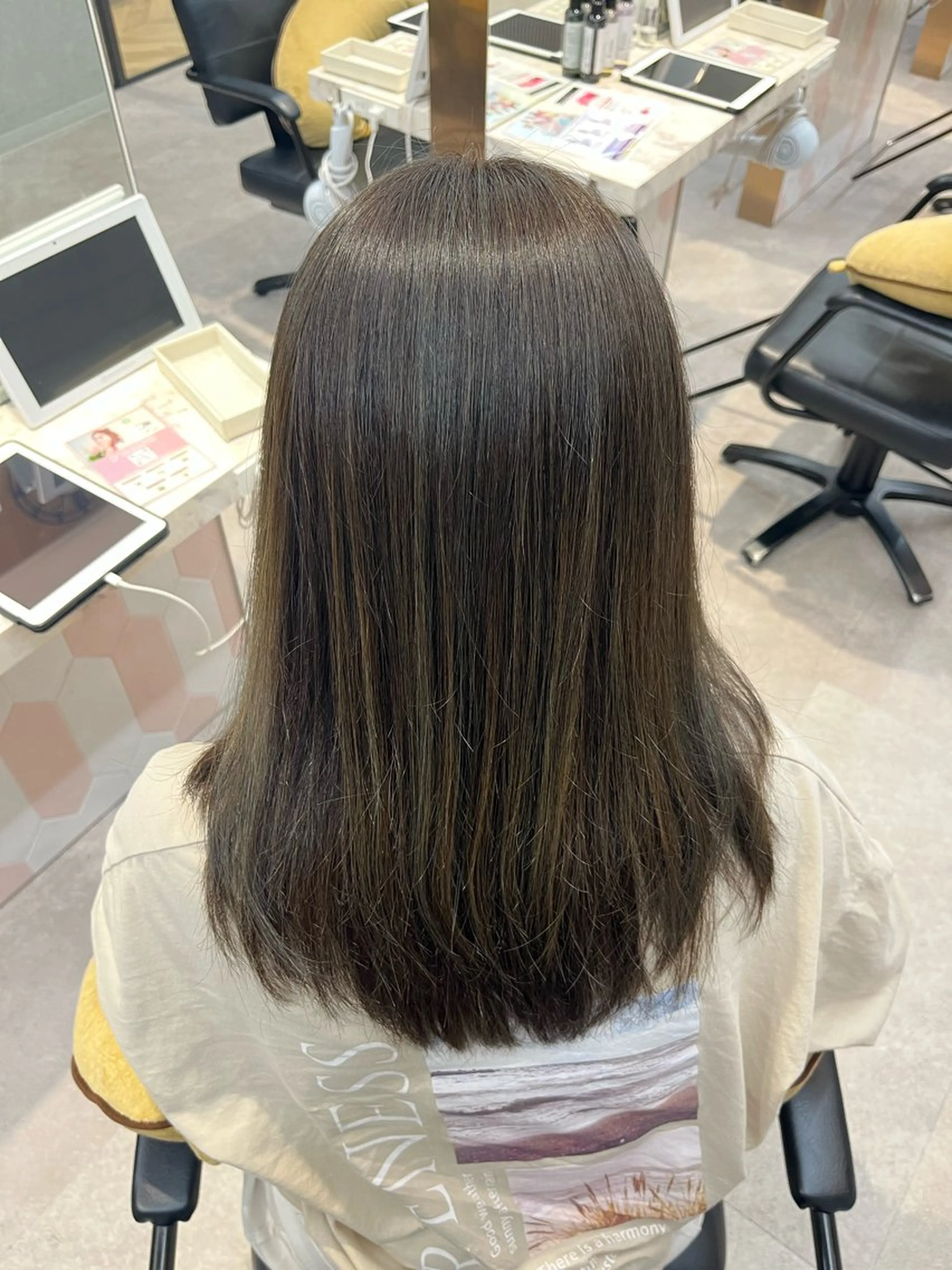 セミロング ハイライト AFLOAT/L錦糸町所属・AFLOAT/L 🍀Sachi🍀のヘアスタイル