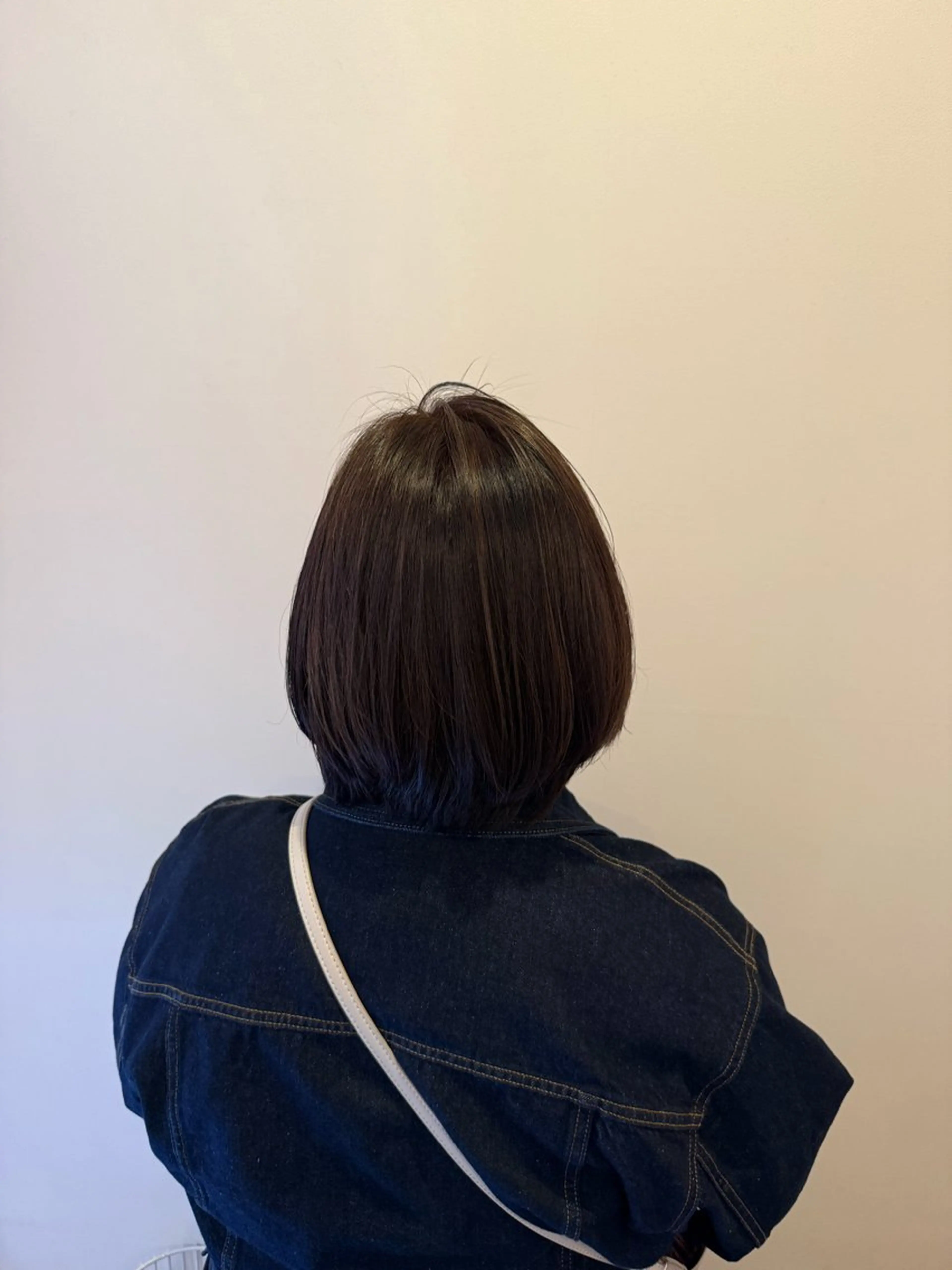 ショート カラー 髪質改善/ボブ/ 艶カラーモデル募集中のヘアスタイル