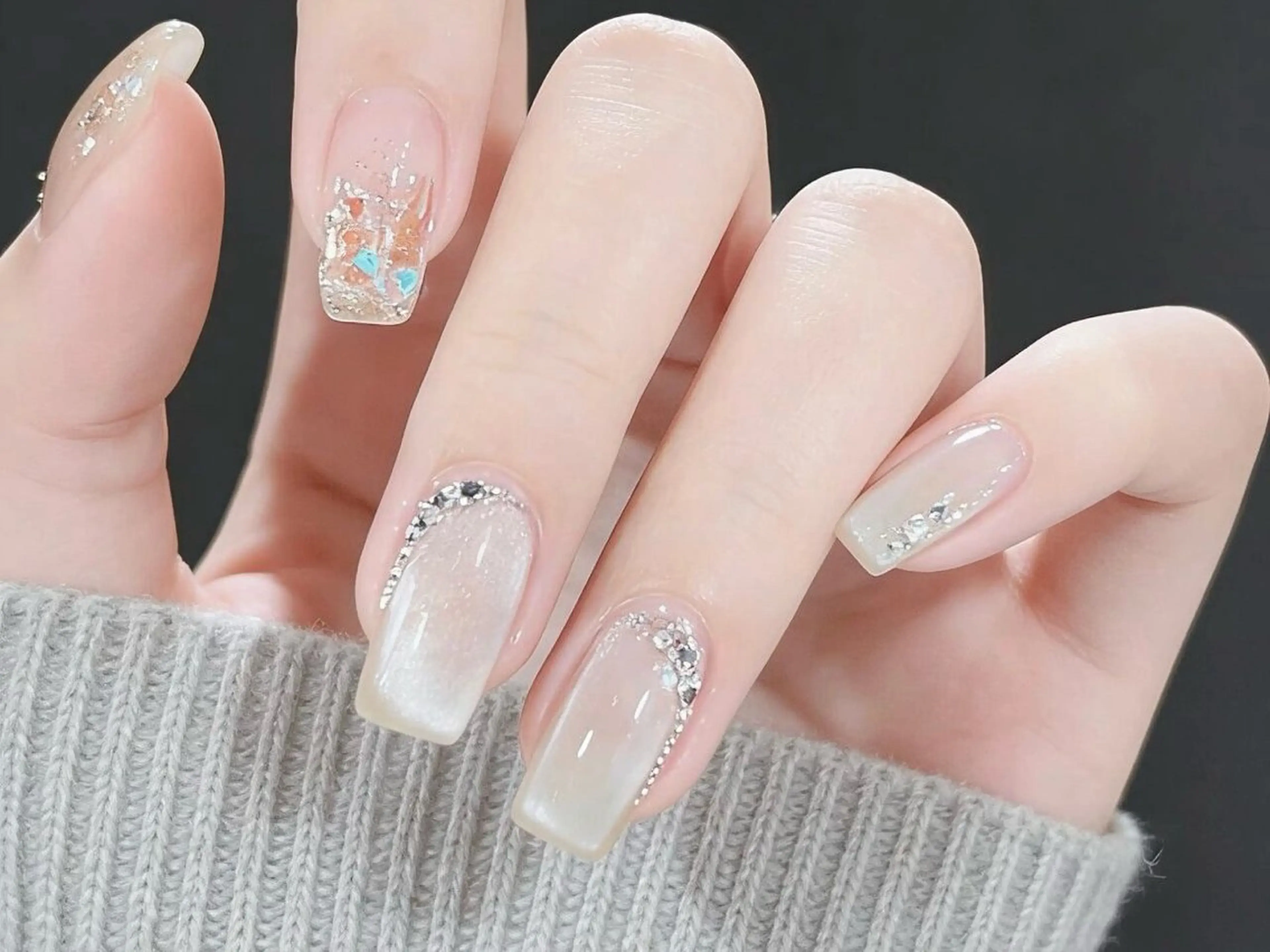 ネイル ハンドネイル ハンドケア More Glam Nailsalon 大宮東口店 ～韓国ネイル・ワンホンネイル・スカルプネイル～所属・大宮 愛のネイルデザイン