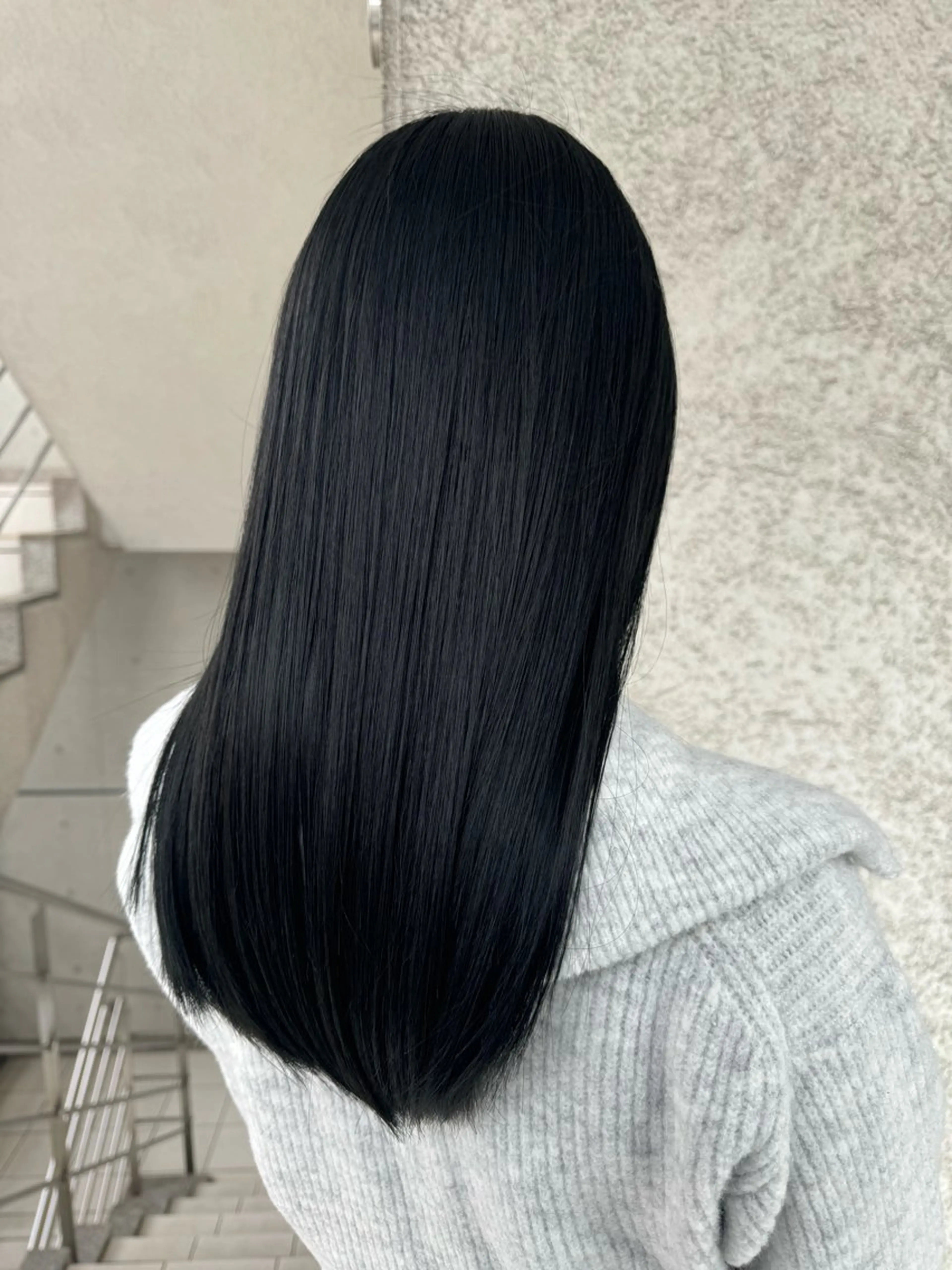 セミロング カラー ヘアカラー トリートメント 椎葉 祐也のヘアスタイル